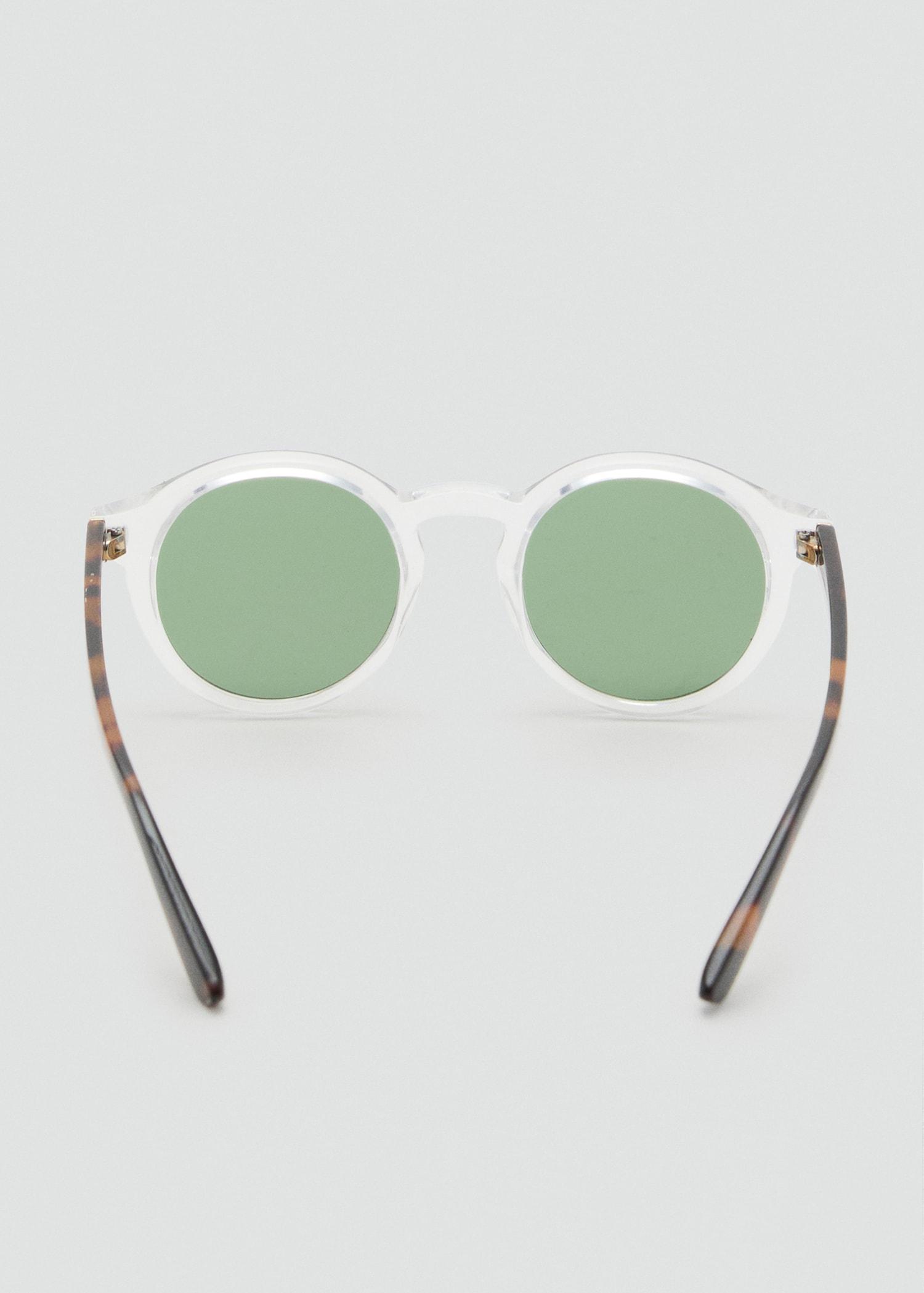 Semi-transparent frame sunglasses - Men | MANGO USA Product Image
