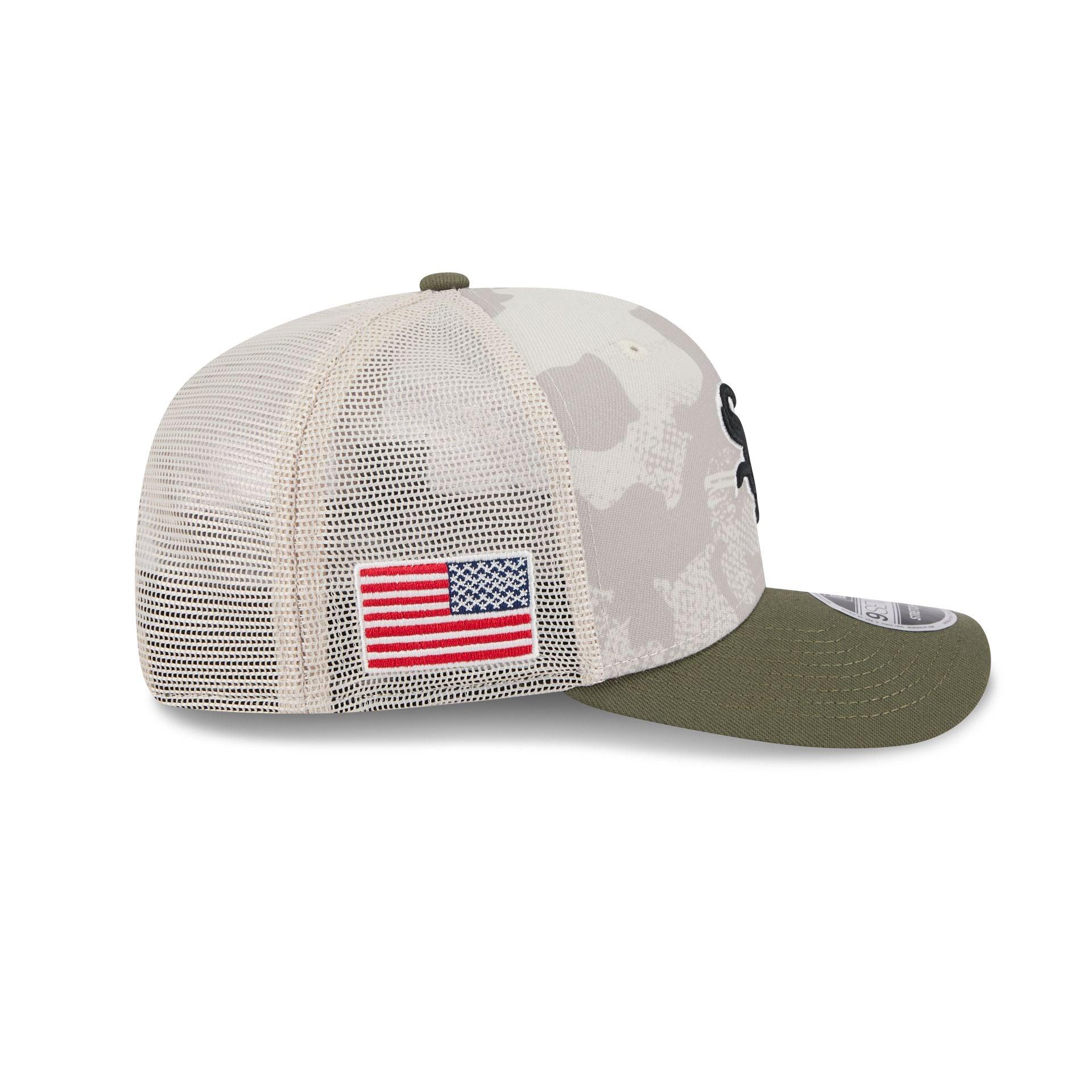 Chicago White Sox Armed Forces Day 2025 9SEVENTY Trucker Hat Male Product Image