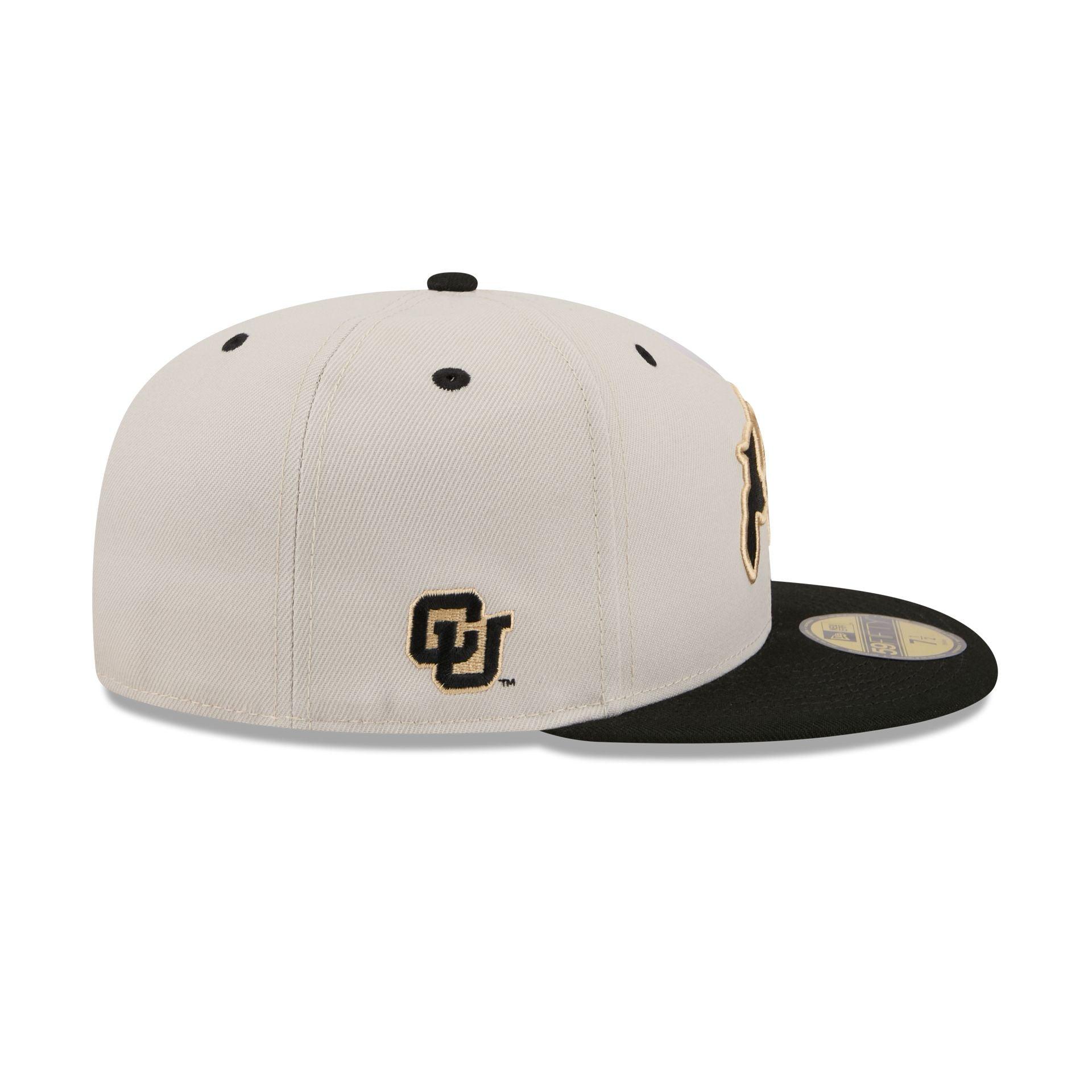 Colorado Buffaloes Collegiate Two-Tone Chrome 59FIFTY Fitted Hat Male Product Image