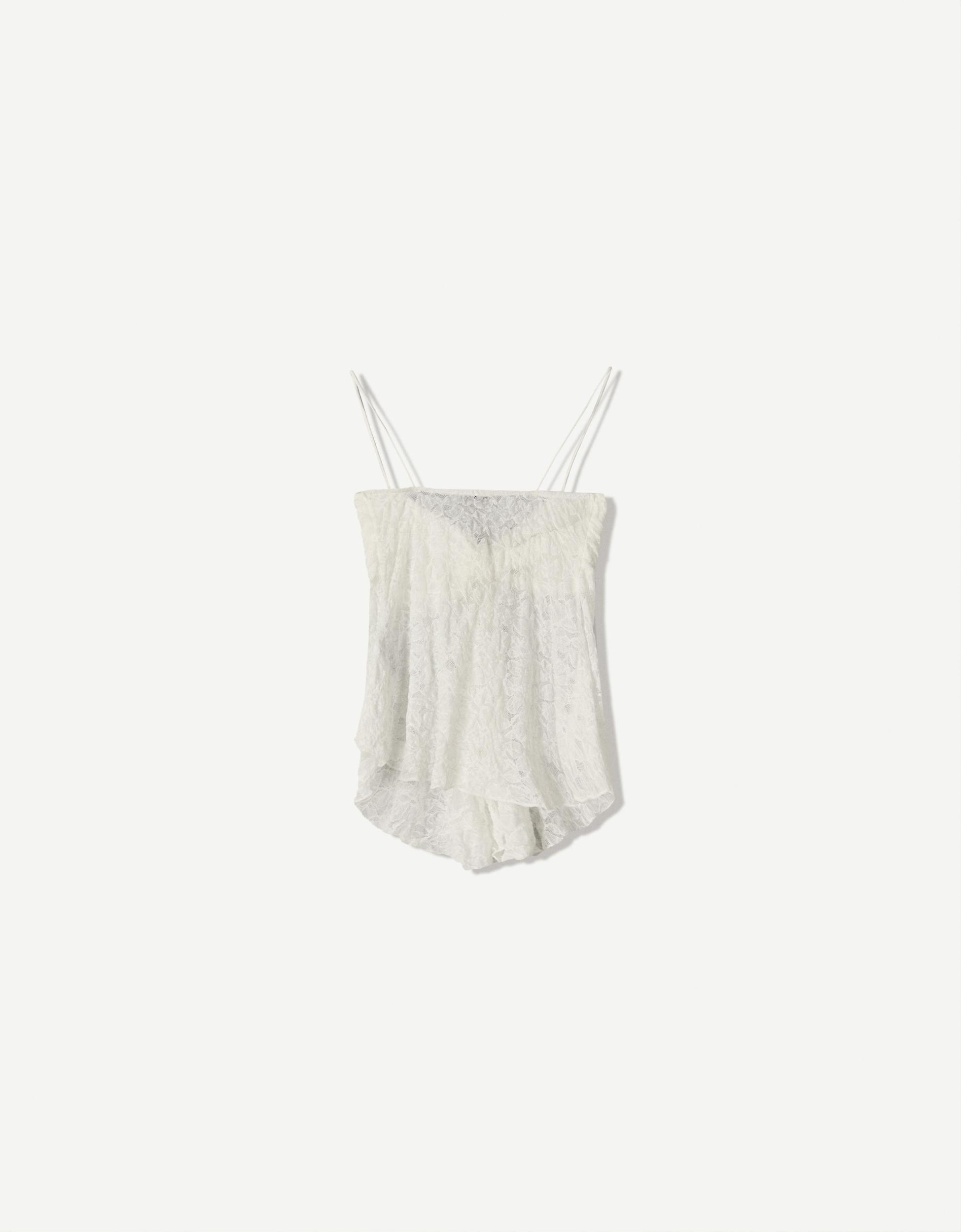 Lace tank top Product Image