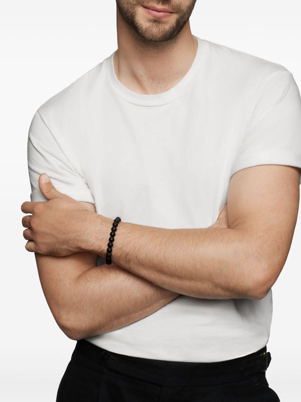 sterling silver Spiritual Beads bracelet (8mm) Product Image