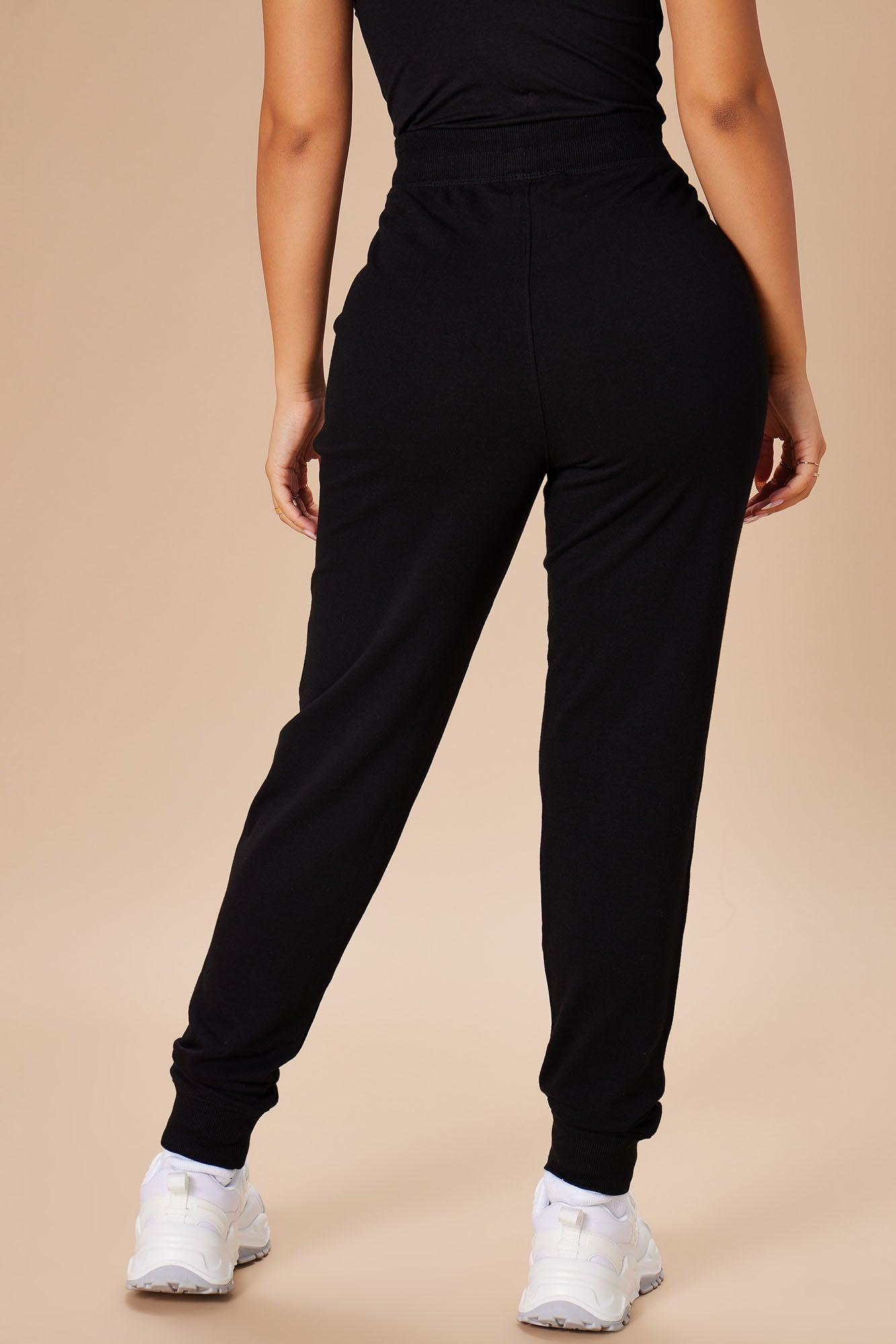 Latest And Greatest French Terry Jogger - Black Product Image