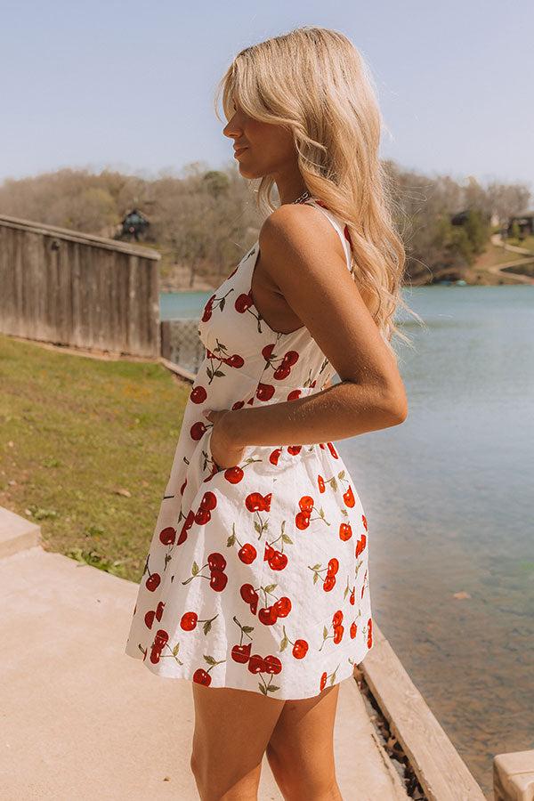 Merci Mon Cherry Mini Dress Product Image