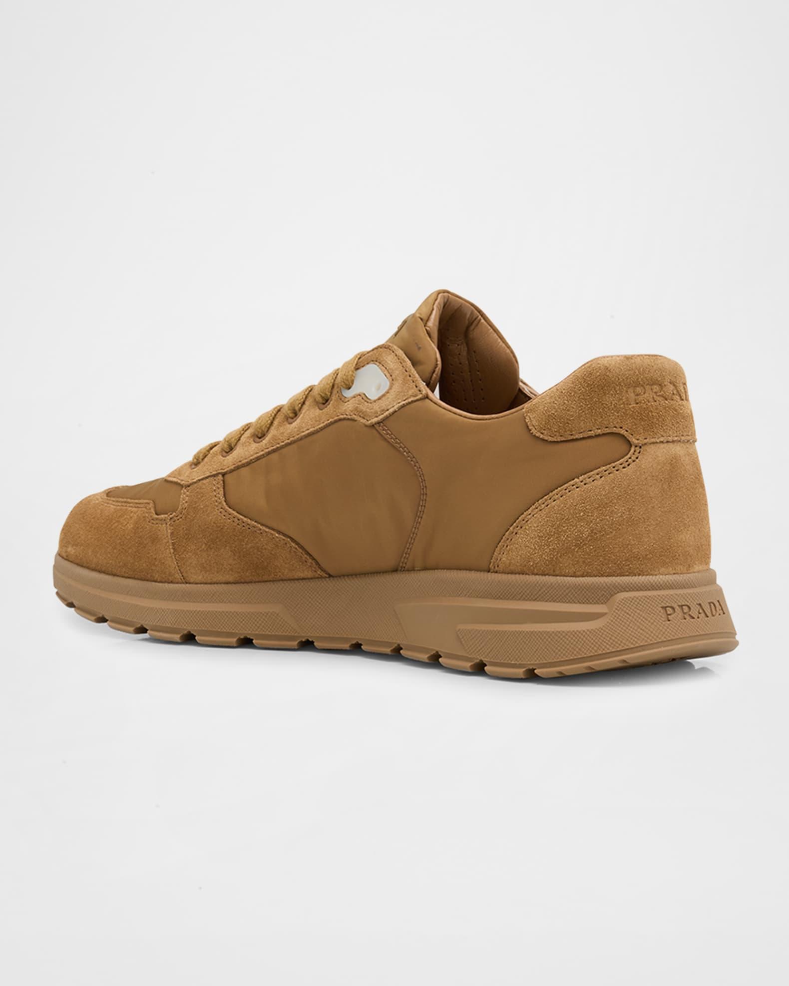 Mens Prax Re-Nylon And Suede Sneakers Product Image