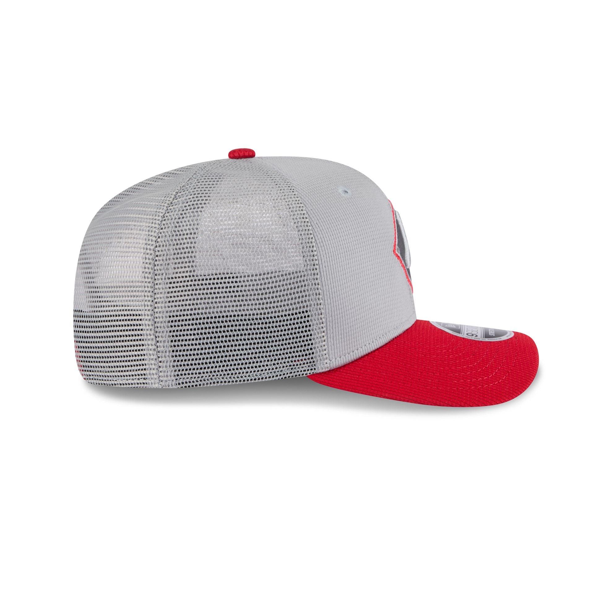 Chicago White Sox 2025 Batting Practice Gray 9SEVENTY Trucker Hat Male Product Image