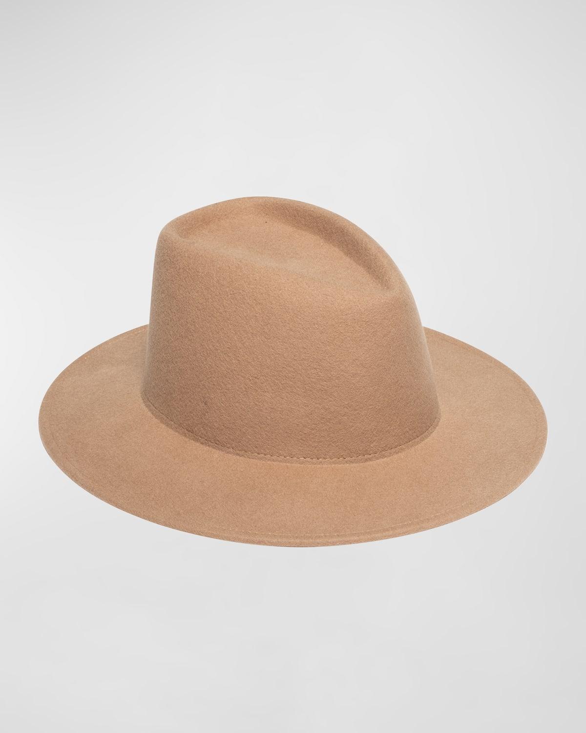 Blaine Camel Wool Fedora  Product Image