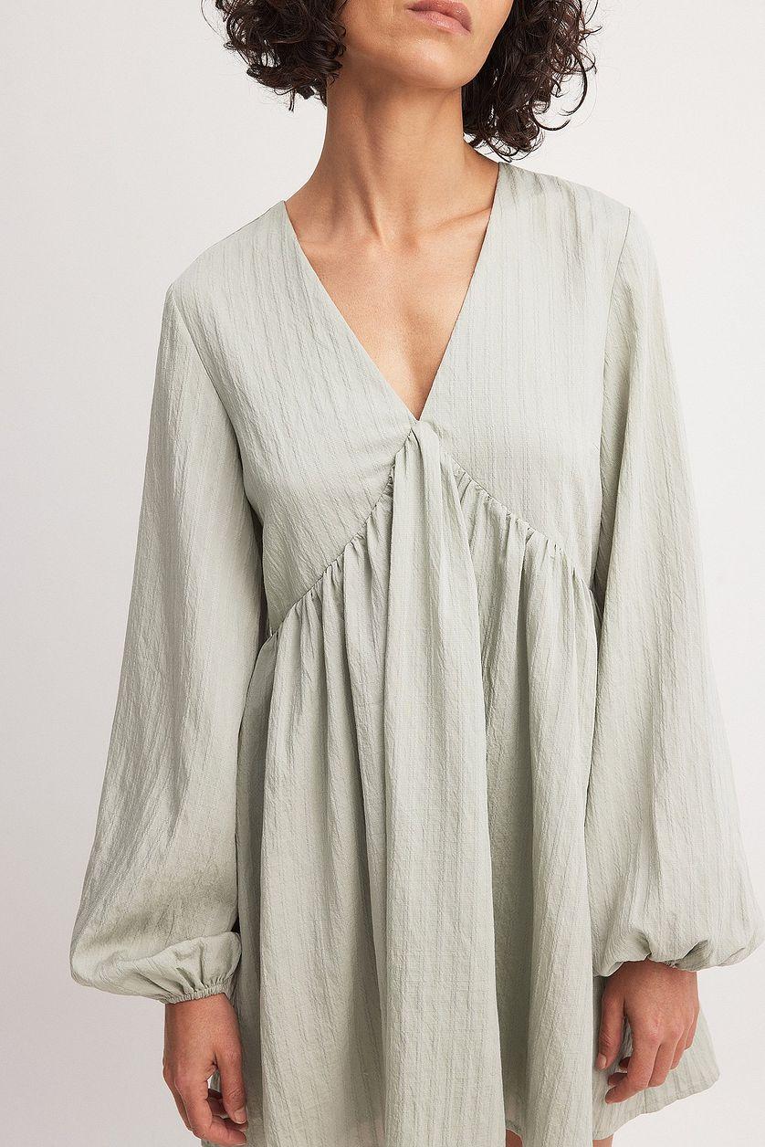 Structured Flowy Mini Dress Product Image