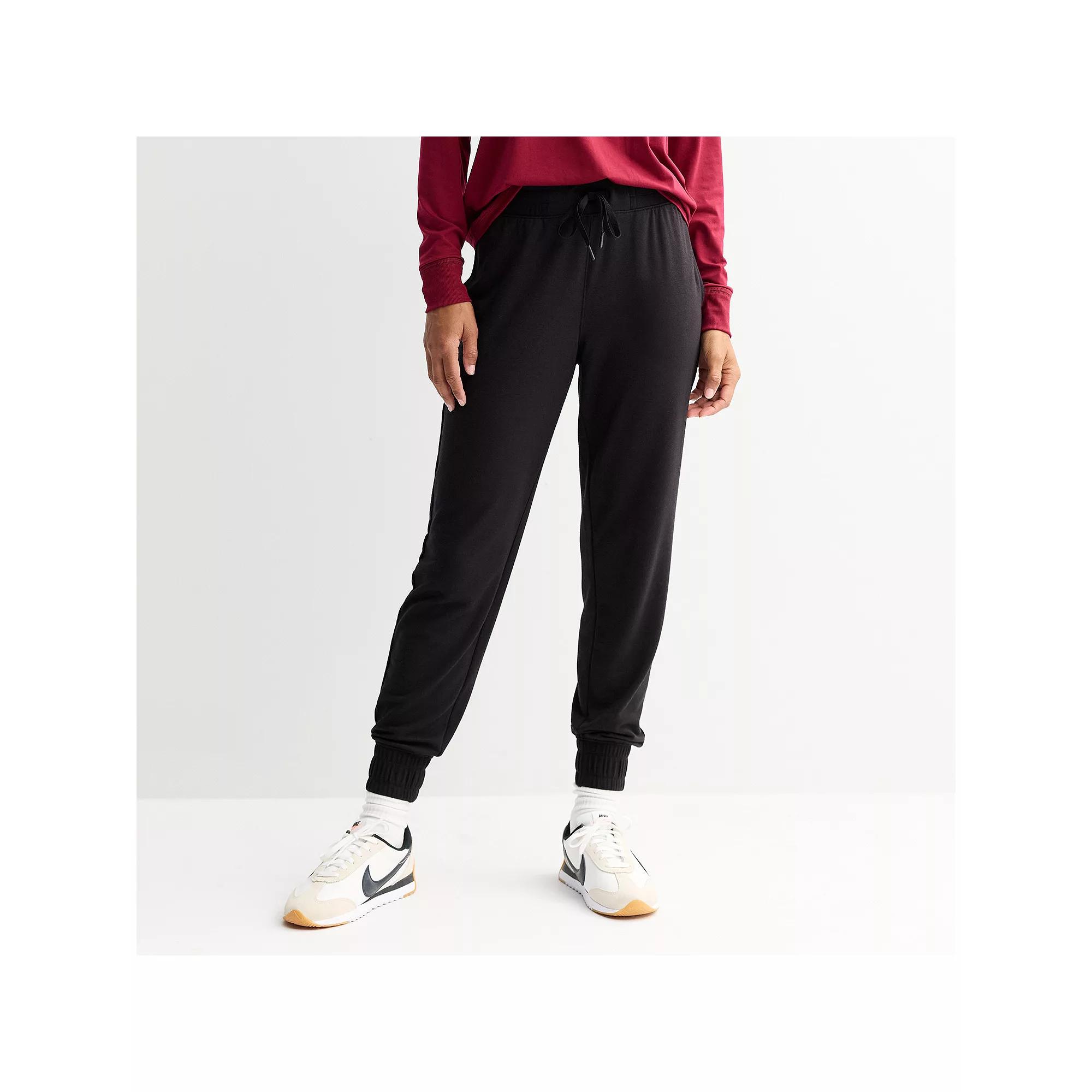 Petite Tek Gear® French Terry Jogger Pants, Women's,  Product Image