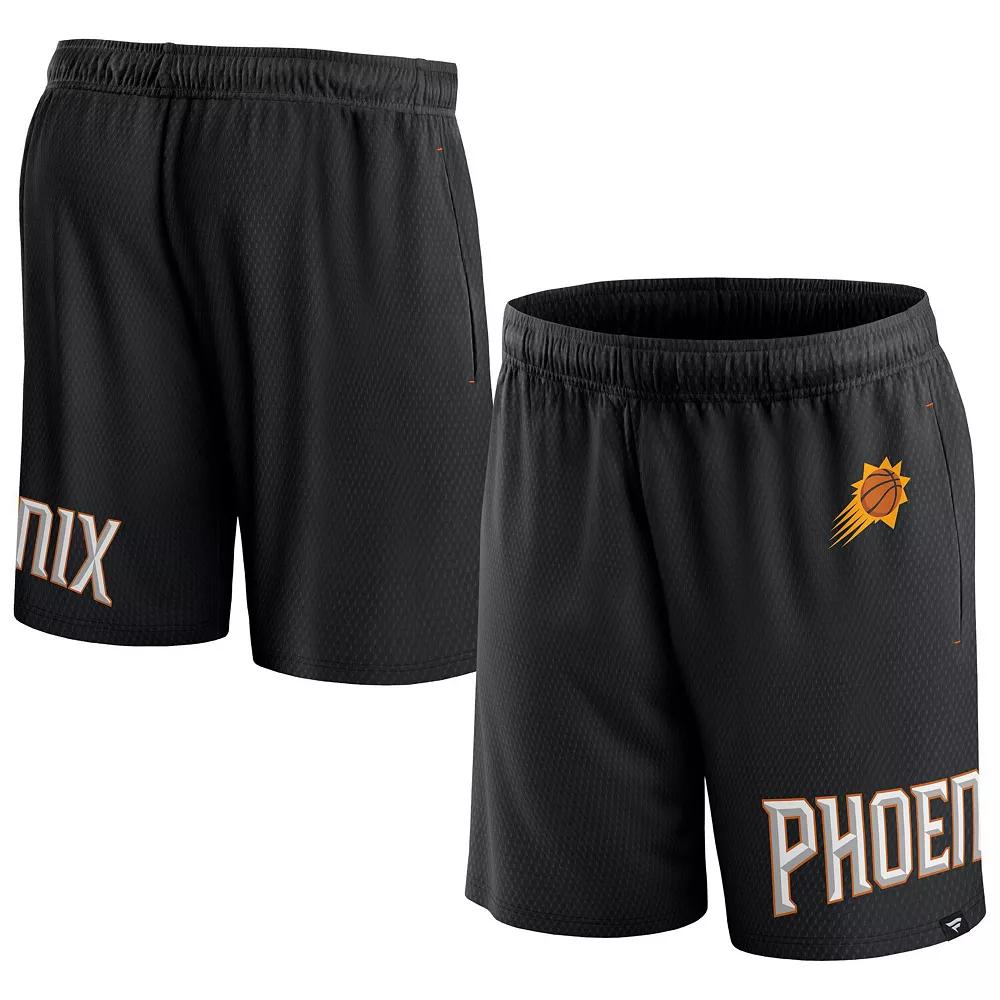 Men's Fanatics Branded Navy New Orleans Pelicans Free Throw Mesh Shorts,  Product Image