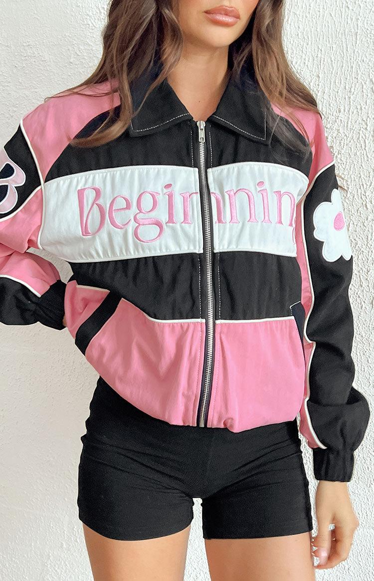 Beginning Pink Bomber Jacket Baby Product Image