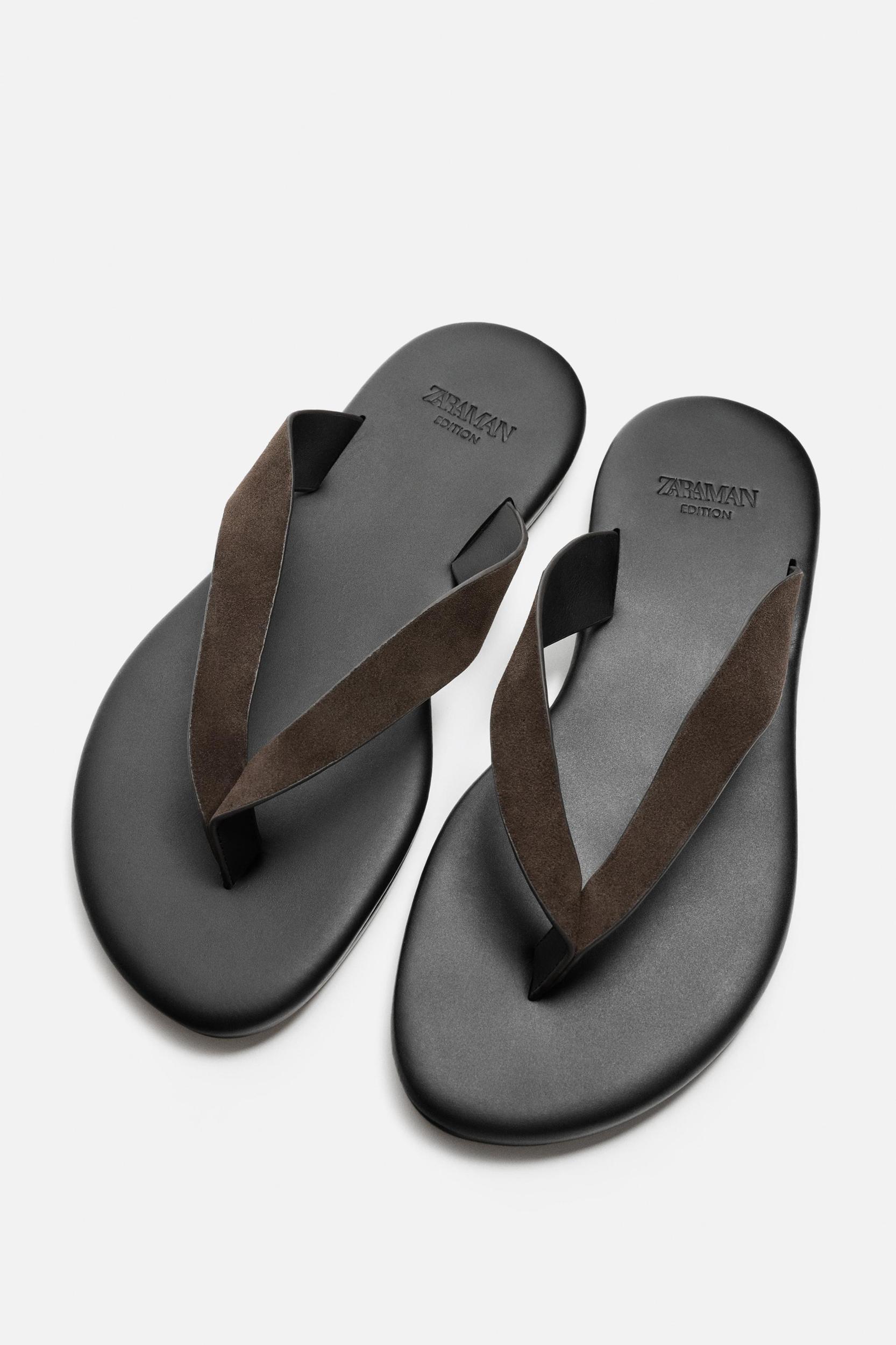 LIMITED EDITION LEATHER SANDALS Product Image