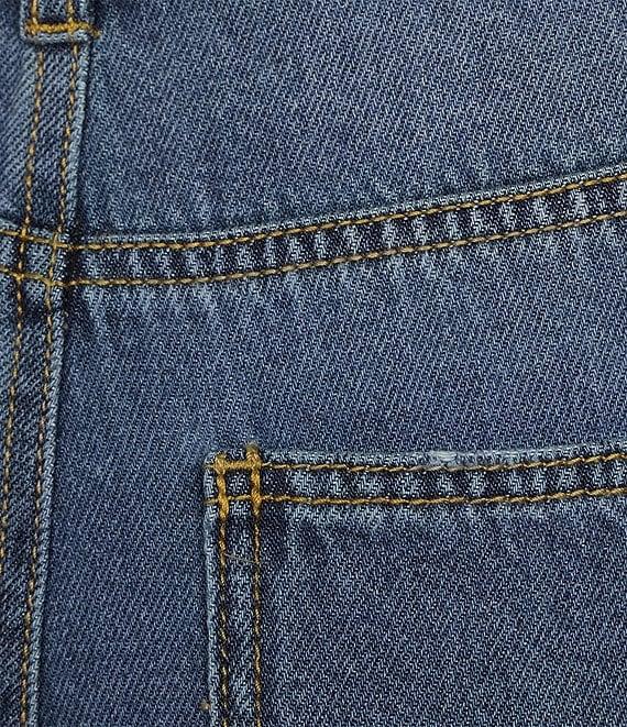 GB Denim Wide Leg Cargo Jeans Product Image