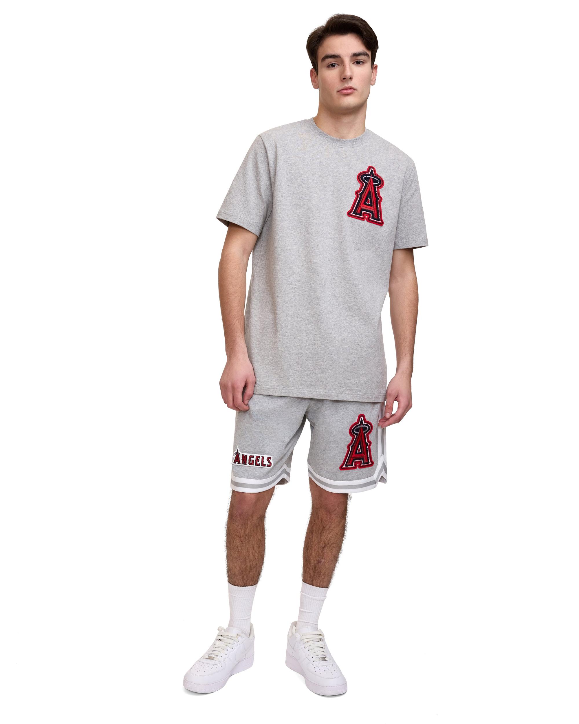 Los Angeles Angels Gray Logo Select T-Shirt Male Product Image