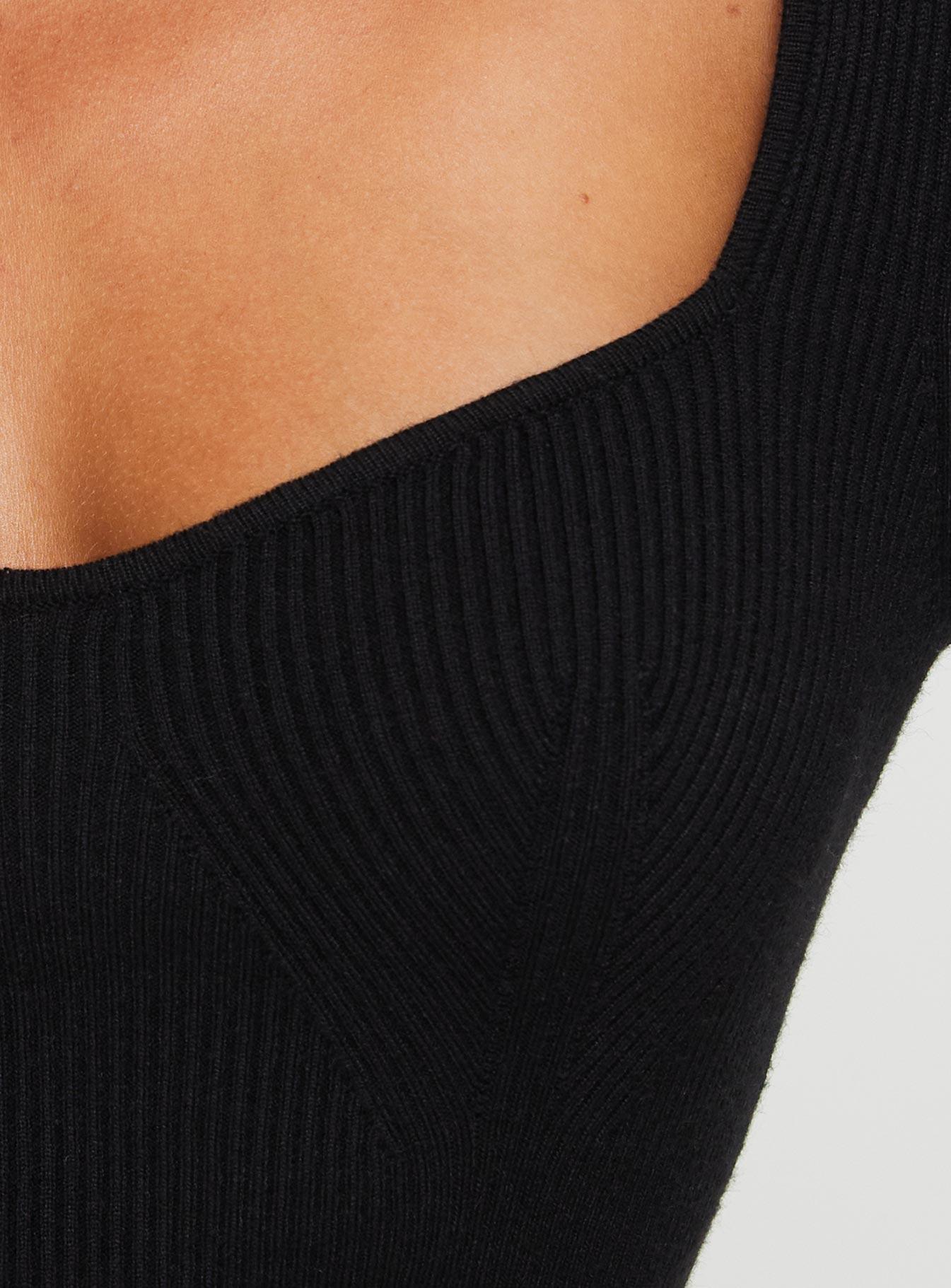 Kaseem Long Sleeve Maxi Dress Black Product Image