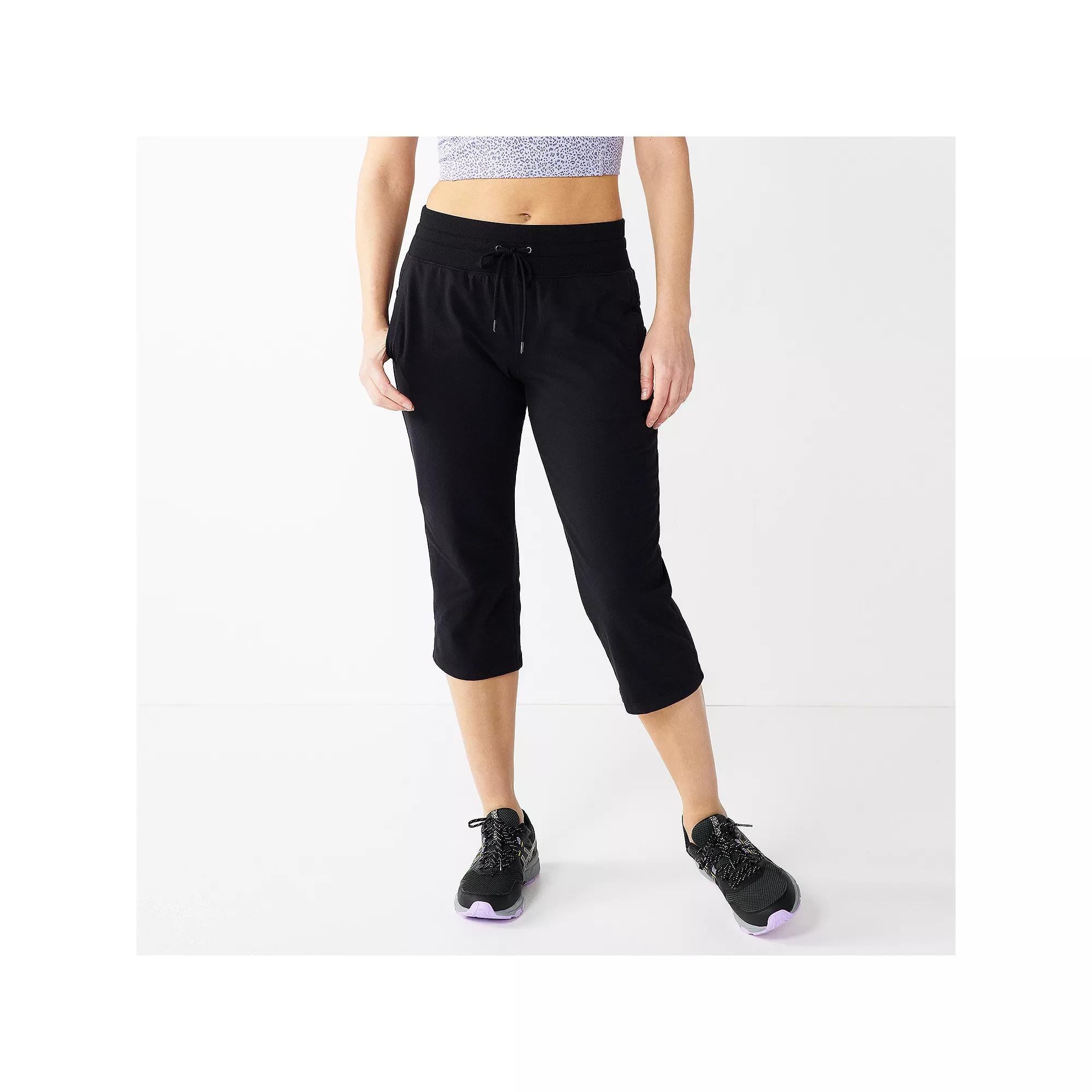 Womens Tek Gear Essential Straight-Leg Capris Product Image