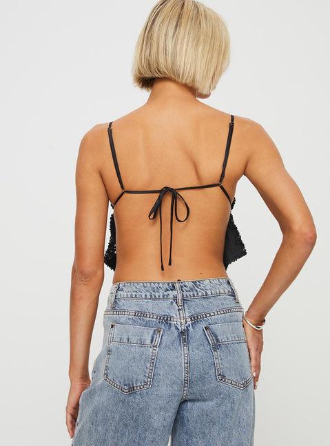 Rosaton Top Black Product Image