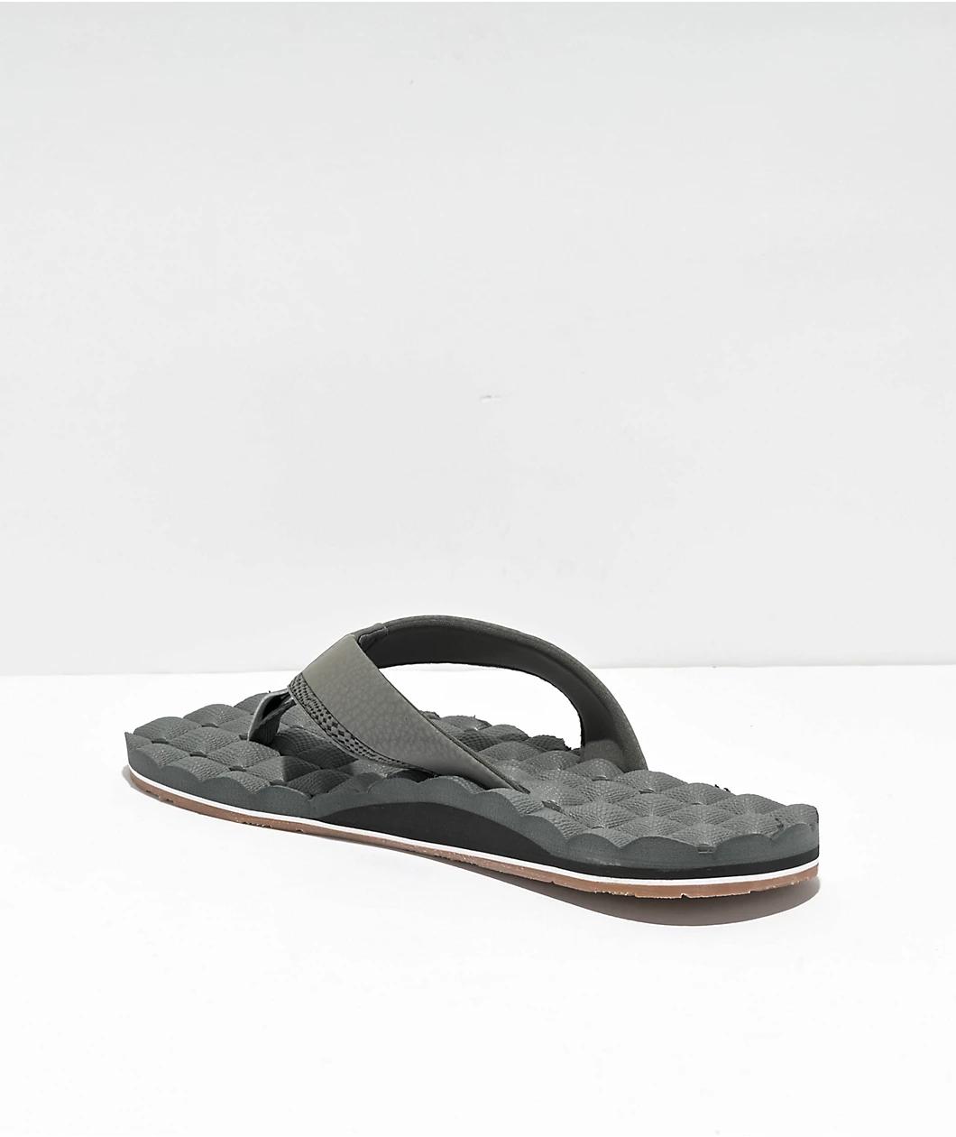 Volcom Recliner Light Grey Sandals Product Image