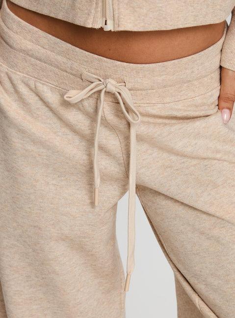 Mindful Low Rise Pant Oat Marle Product Image
