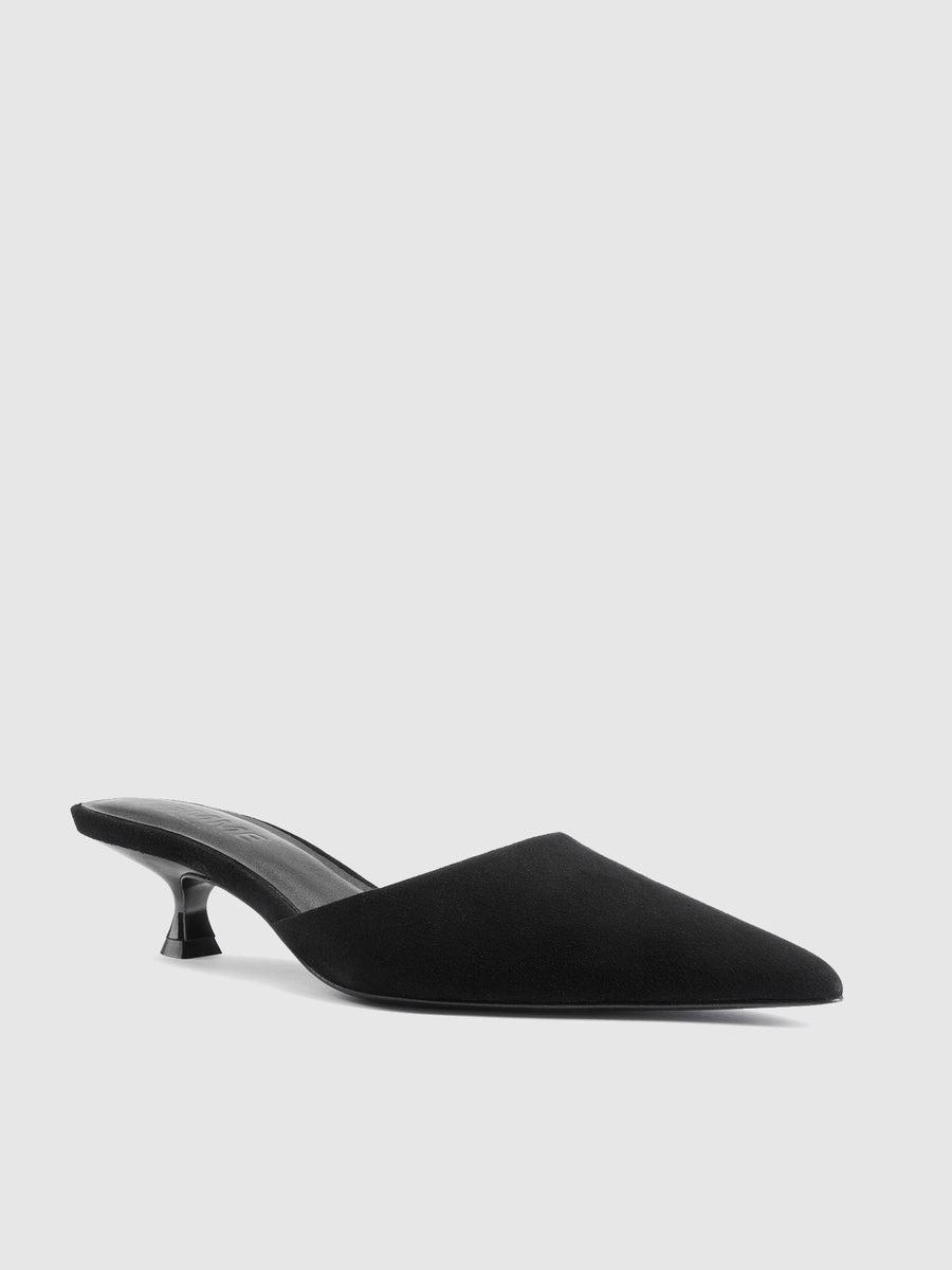 St. Honore Slipper - Suede Noir Product Image