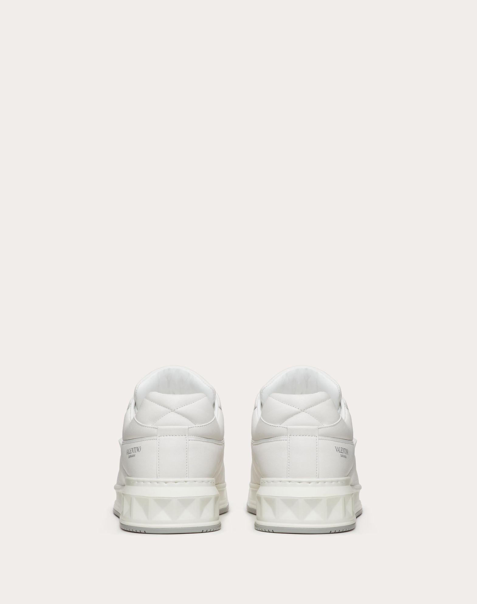 One Stud Low-Top Nappa Sneaker  Product Image