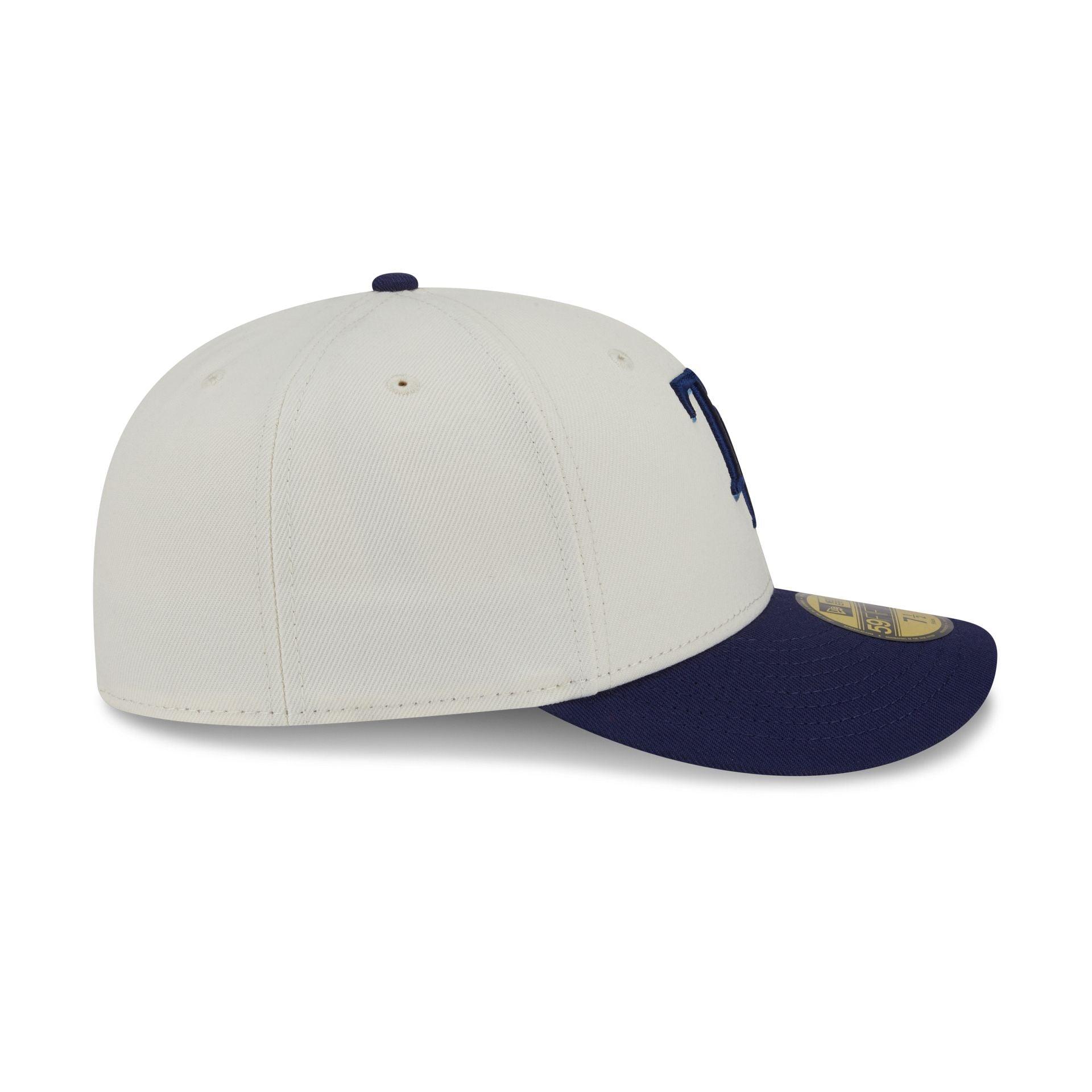 Tampa Bay Rays Tonal Florals White 59FIFTY Fitted Hat Male Product Image