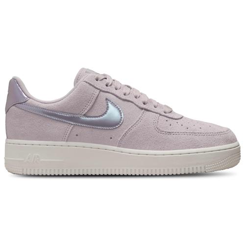 Nike Womens Nike Air Force 1 07 LE Low - Womens Shoes Platinum Violet/Summit White/Light Violet Ore Product Image