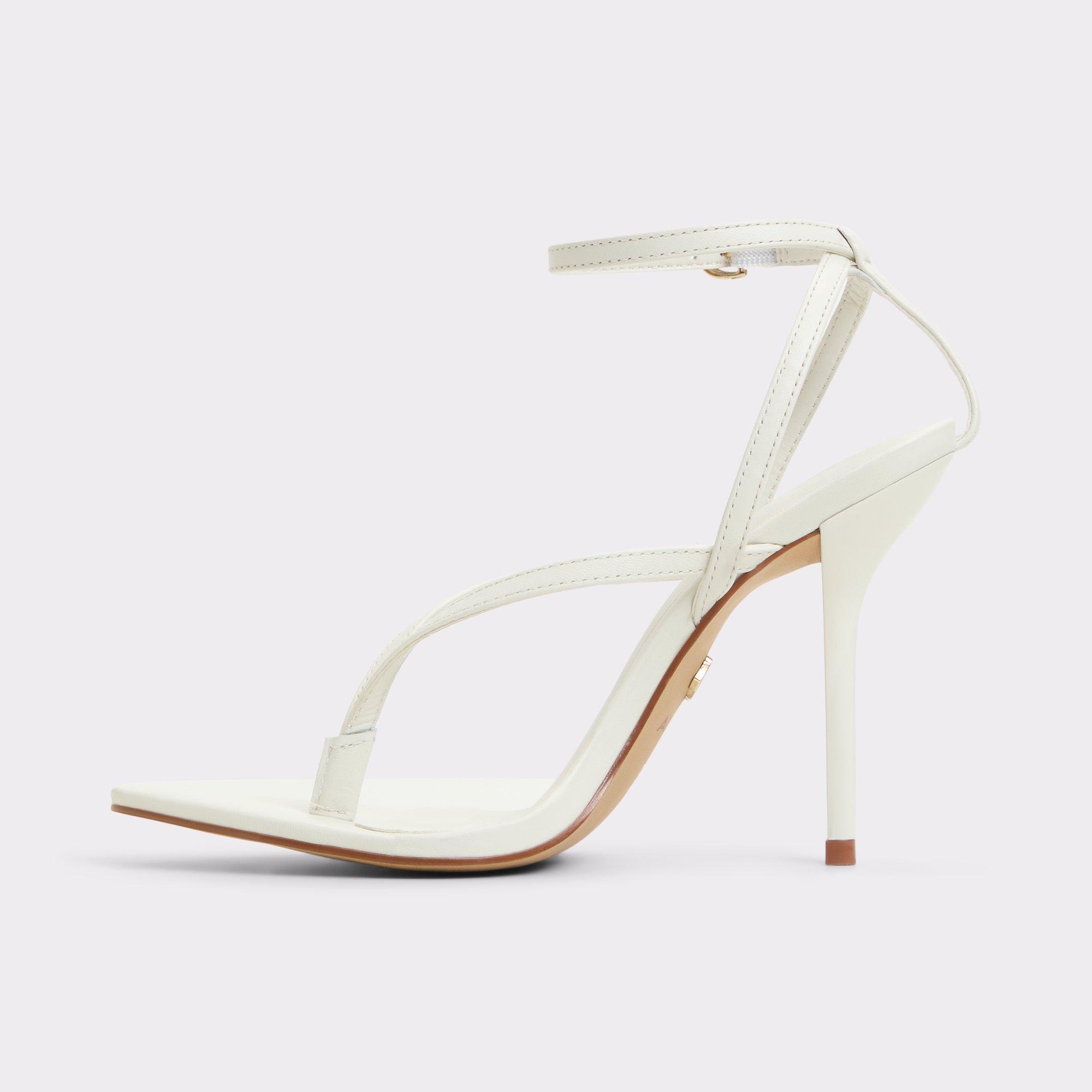 ALDO Abyfindley - Women's Strappy Sandal Sandals - White, Size 10 Product Image