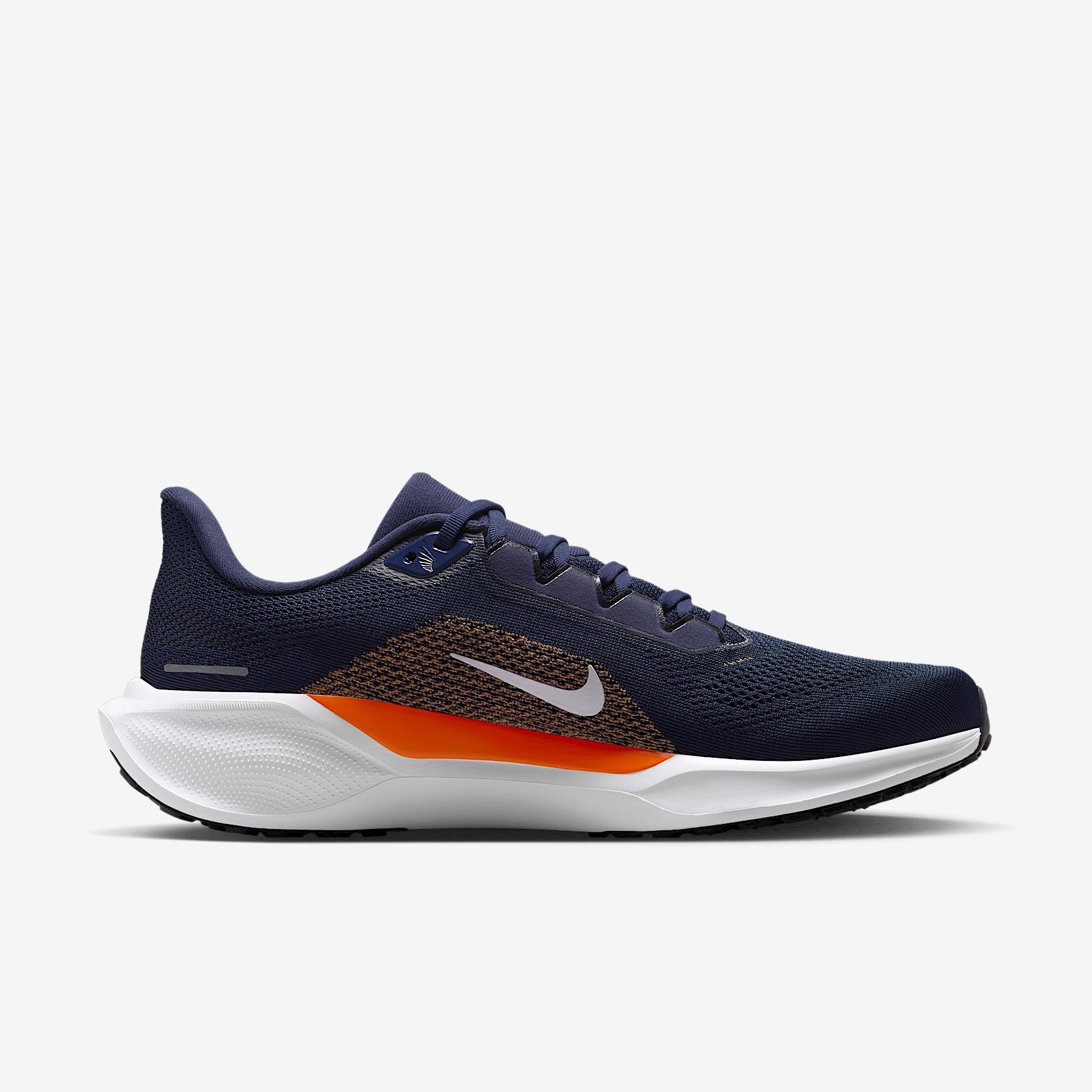 Denver Broncos Pegasus 41 Nike Men's NFL Road Running Shoes Product Image