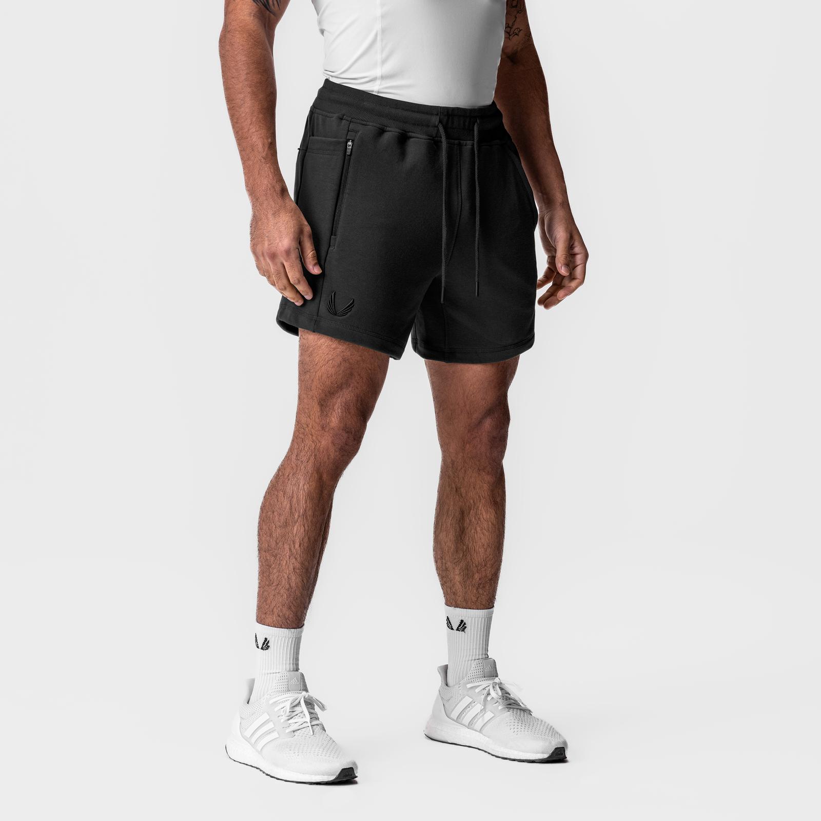 0867. Tech-Terry™ Sidelock Sweat Short - Black Male Product Image
