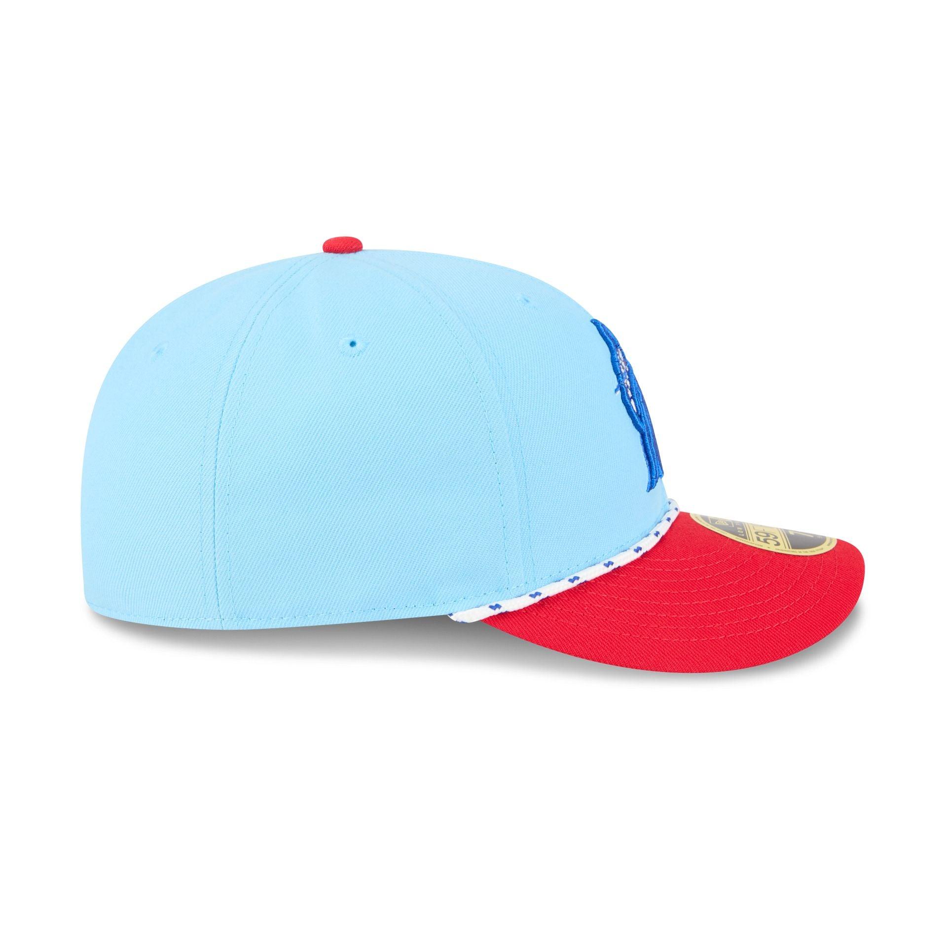 Miami Marlins Independence Day 2025 Low Profile 59FIFTY Fitted Hat Male Product Image