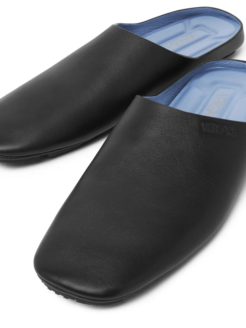 Villa leather slippers Product Image