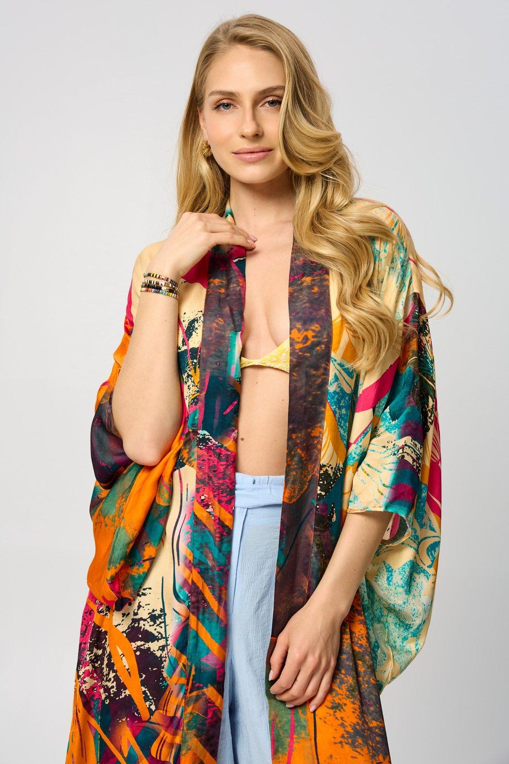 Summer Ulta Kimono Abstract Product Image