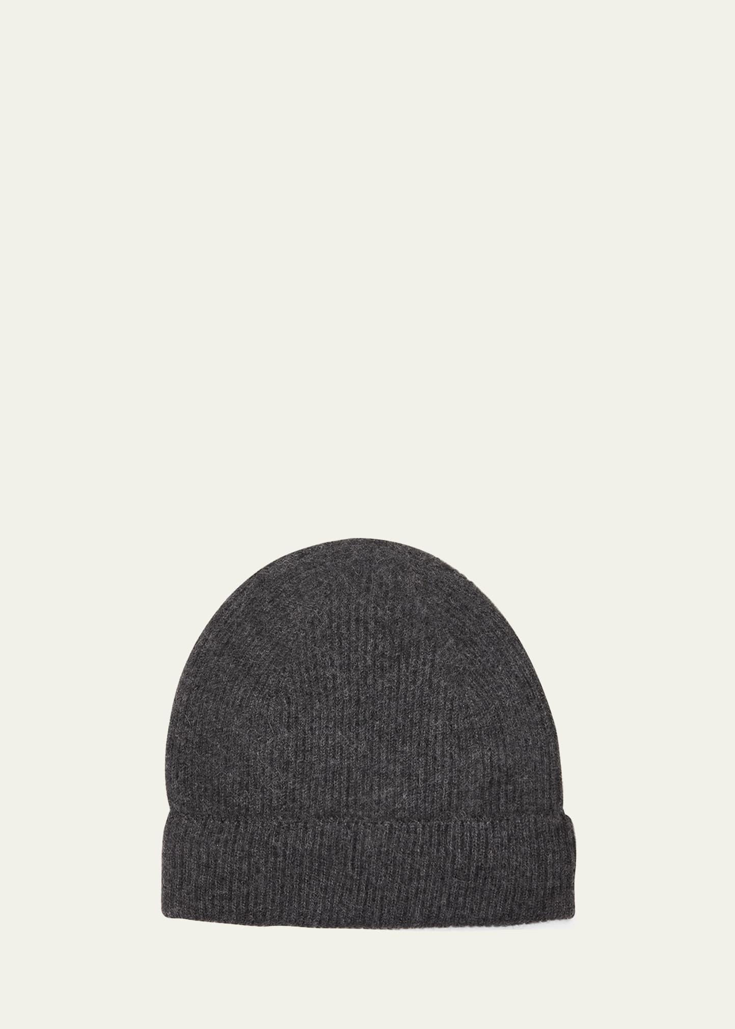 Mens Alpaca Beanie Hat Product Image