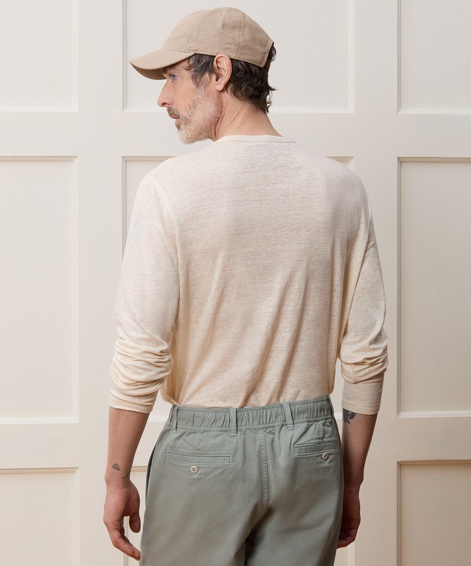 Linen Jersey Pocket Tee Product Image