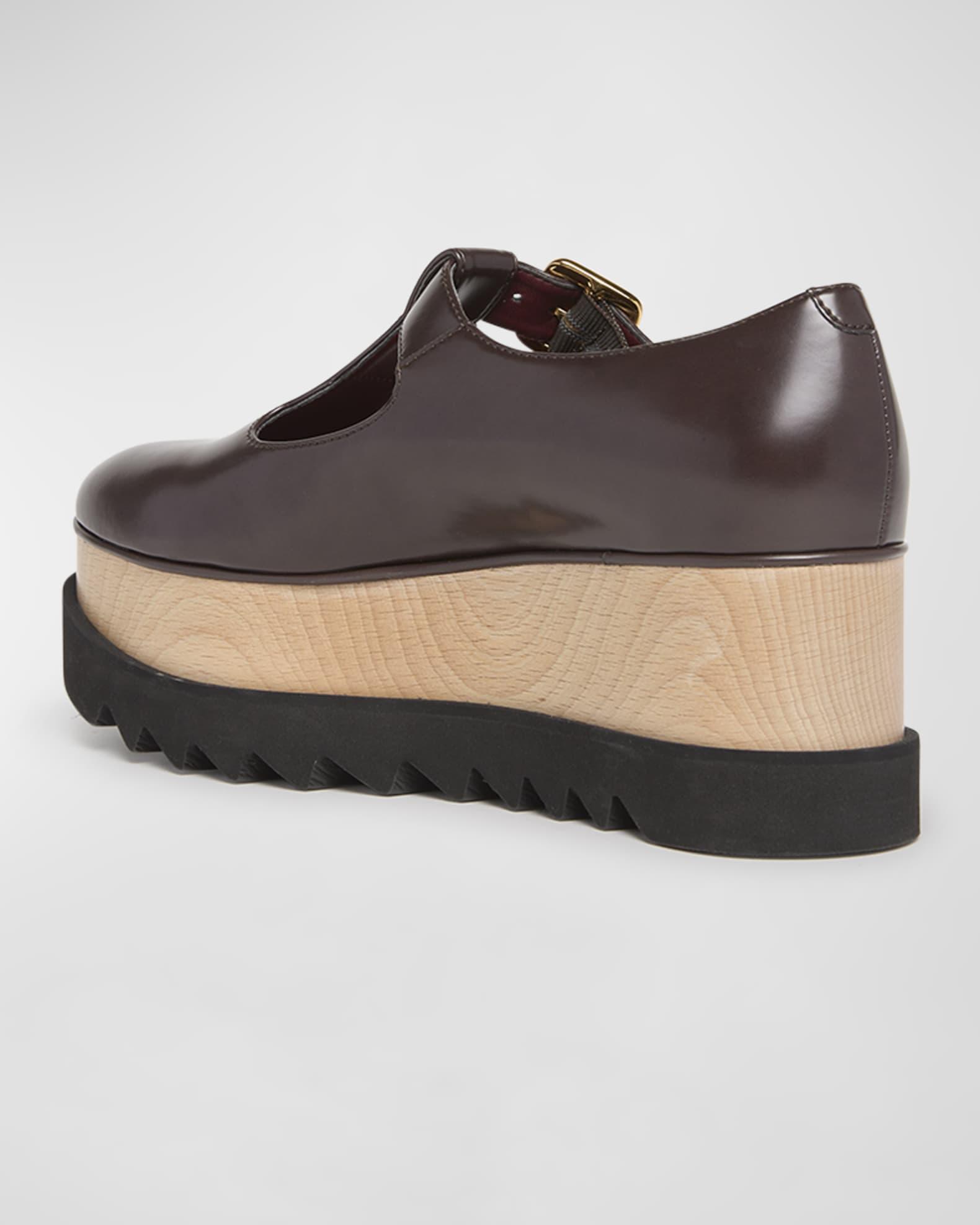 Elyse Vegan Mary Jane Platform Loafers Product Image