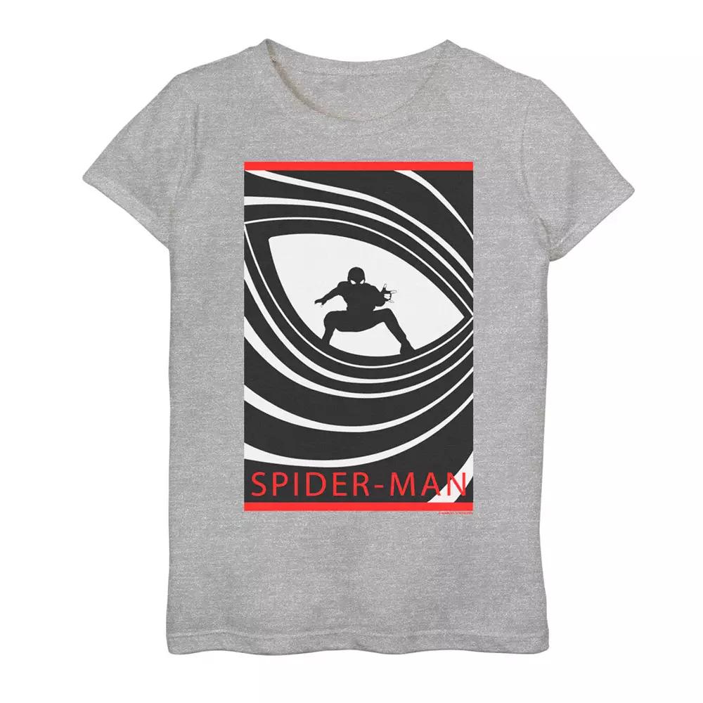Girls 7-16 Marvel Spider-Man Far From Home Eye Poster Tee, Girl's,  Product Image
