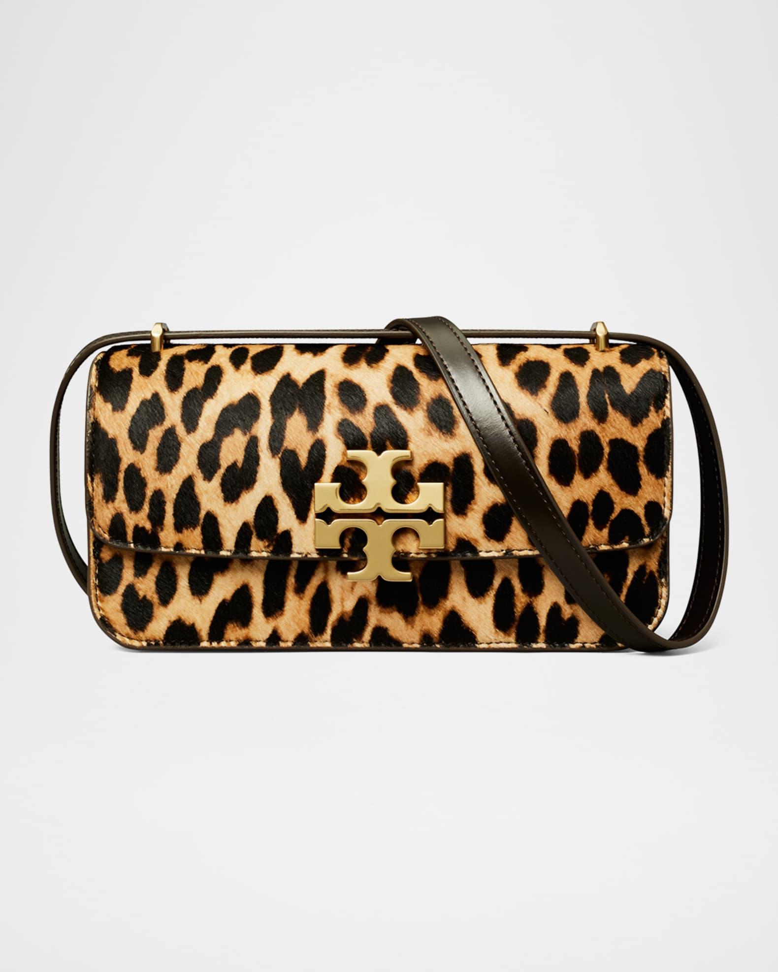 Eleanor Small Convertible Leopard Calf Hair Shoulder Bag Product Image