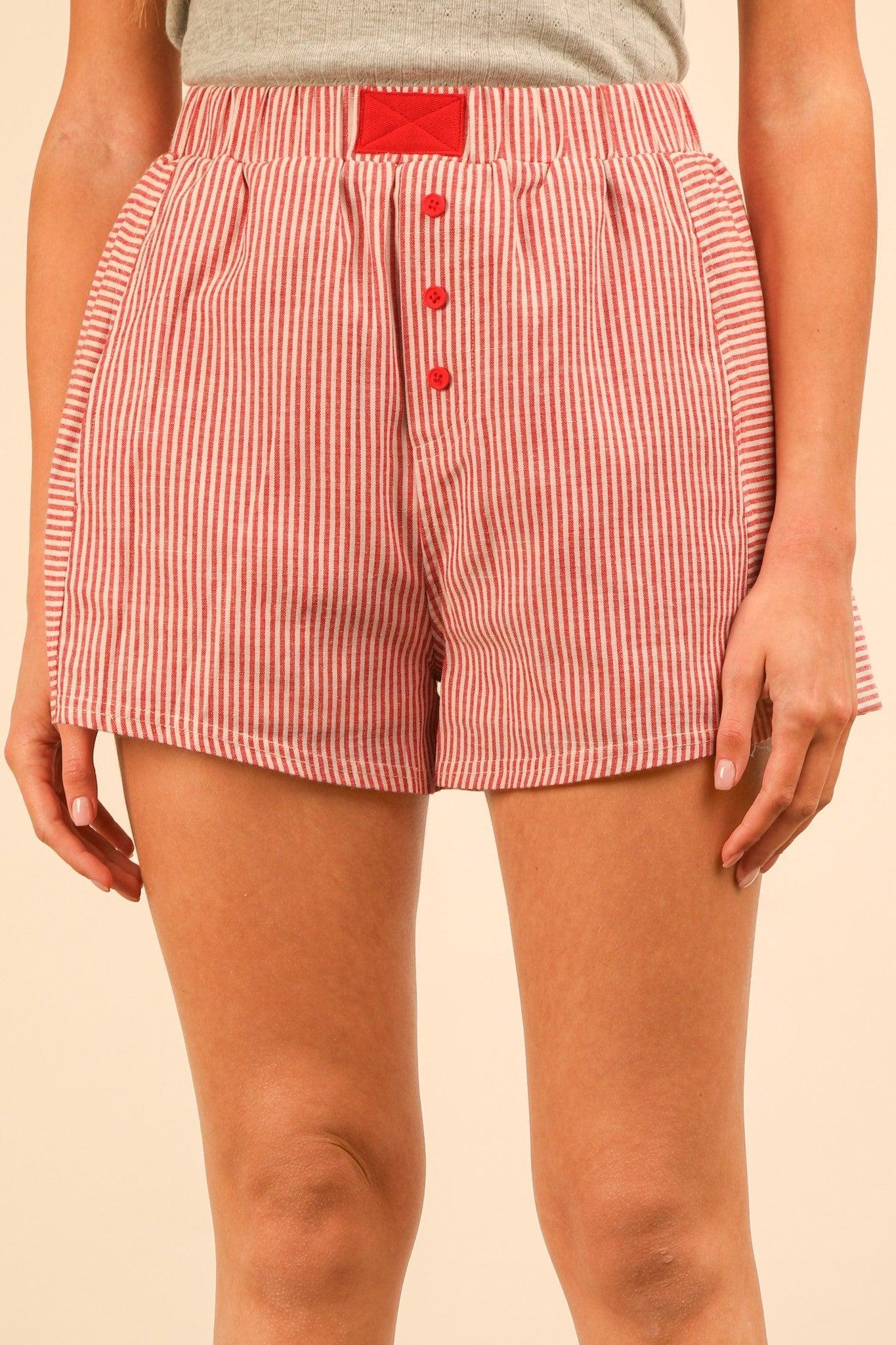Summer Lovin' Stripe Shorts (Muliple Colors | Small to Large) Product Image