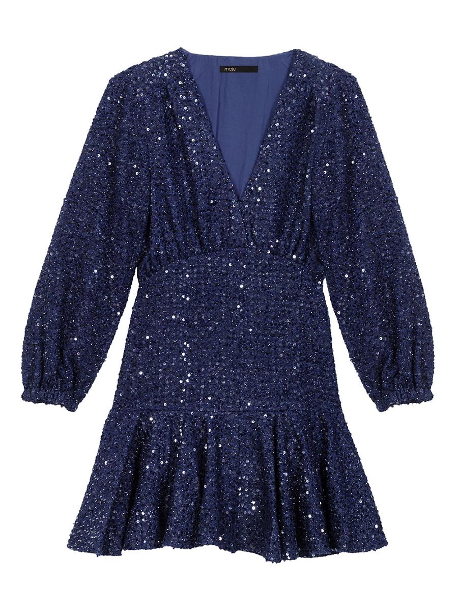Womens Short Sequin Dress Product Image