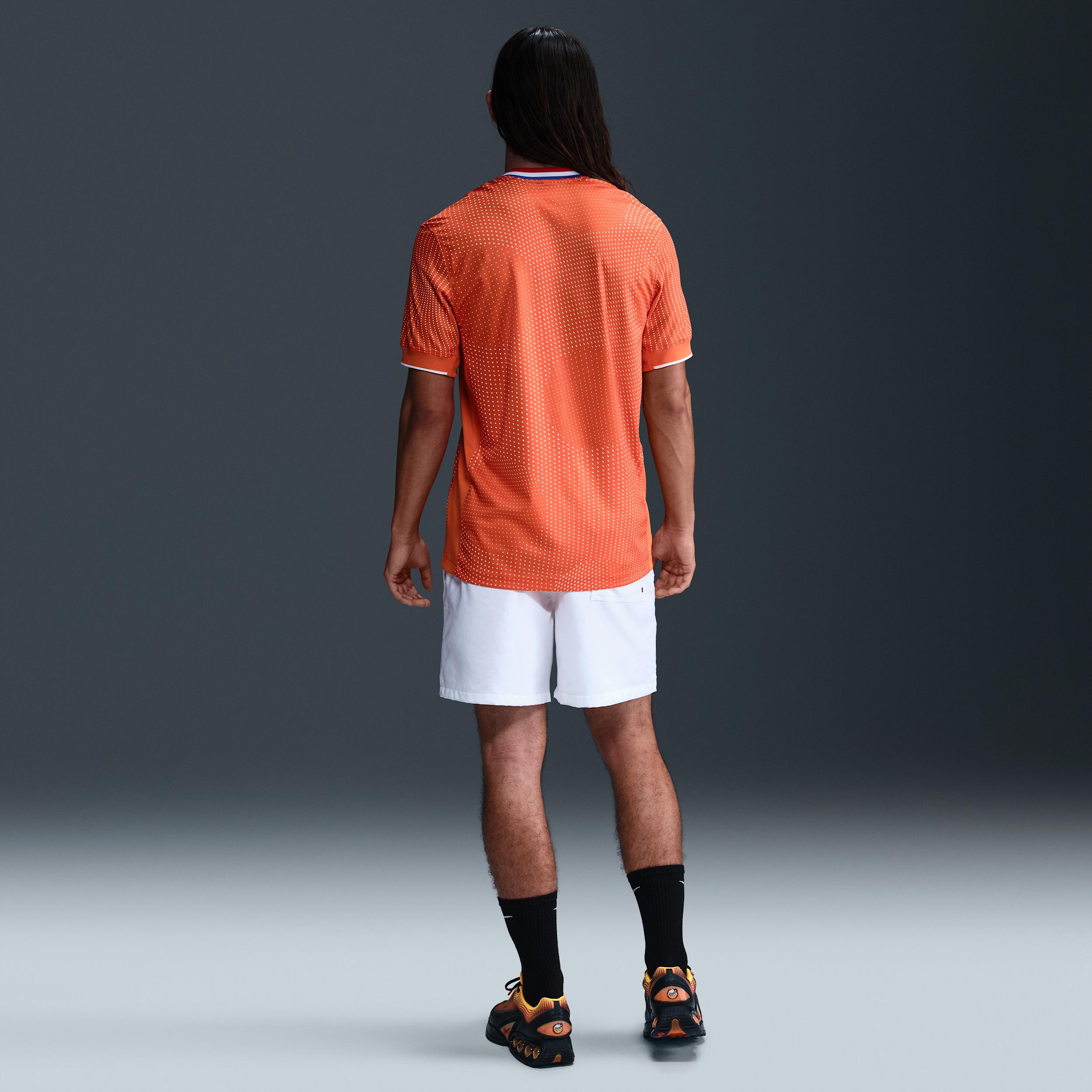 Netherlands 2025 Stadium Home (Team) Nike Men's Dri-FIT Soccer Replica Jersey Product Image