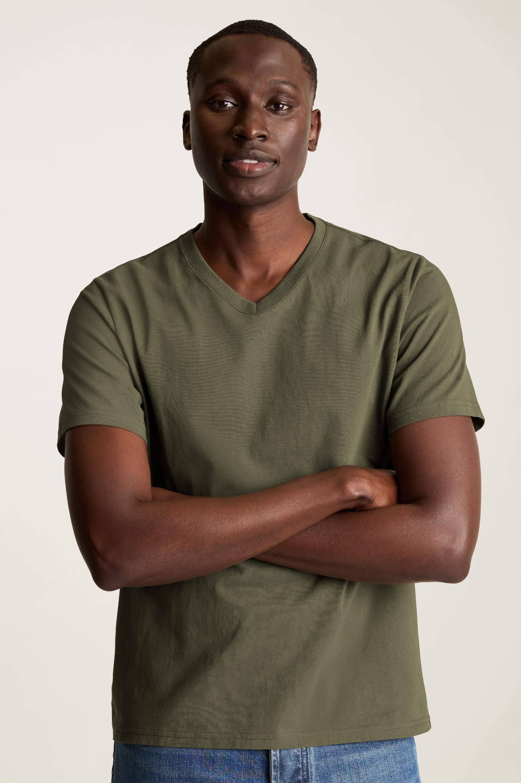 Forever Soft Cotton  V-Neck Tee Product Image