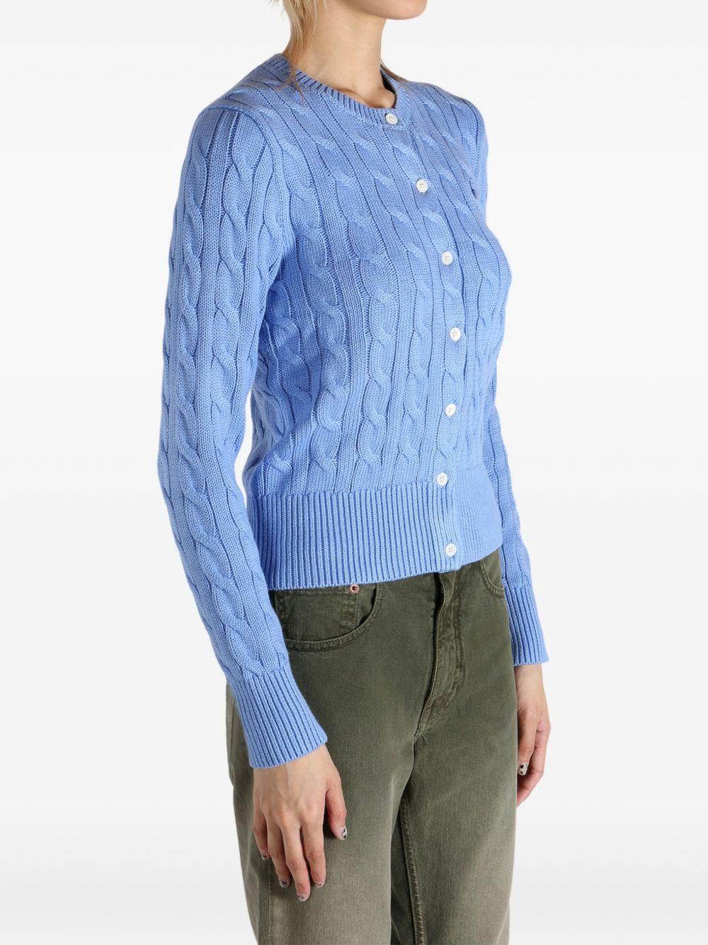 cable-knit cardigan Product Image