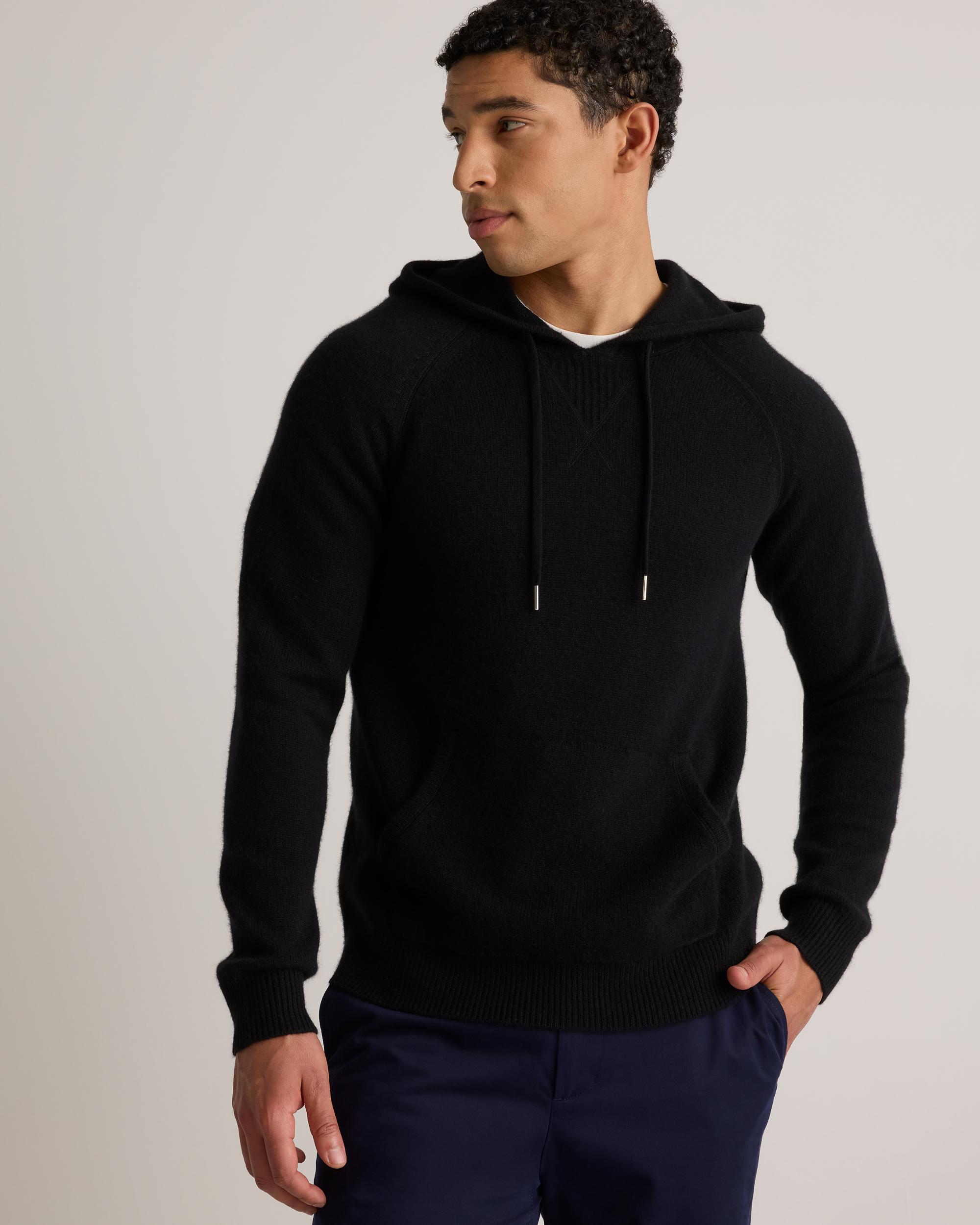 Quince | Men's Mongolian Cashmere Pullover Hoodie Product Image