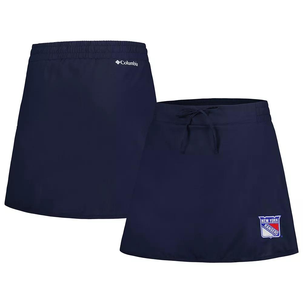 Women's Columbia Navy New York Rangers Lakewood Pines Omni-Wick Skort,  Product Image