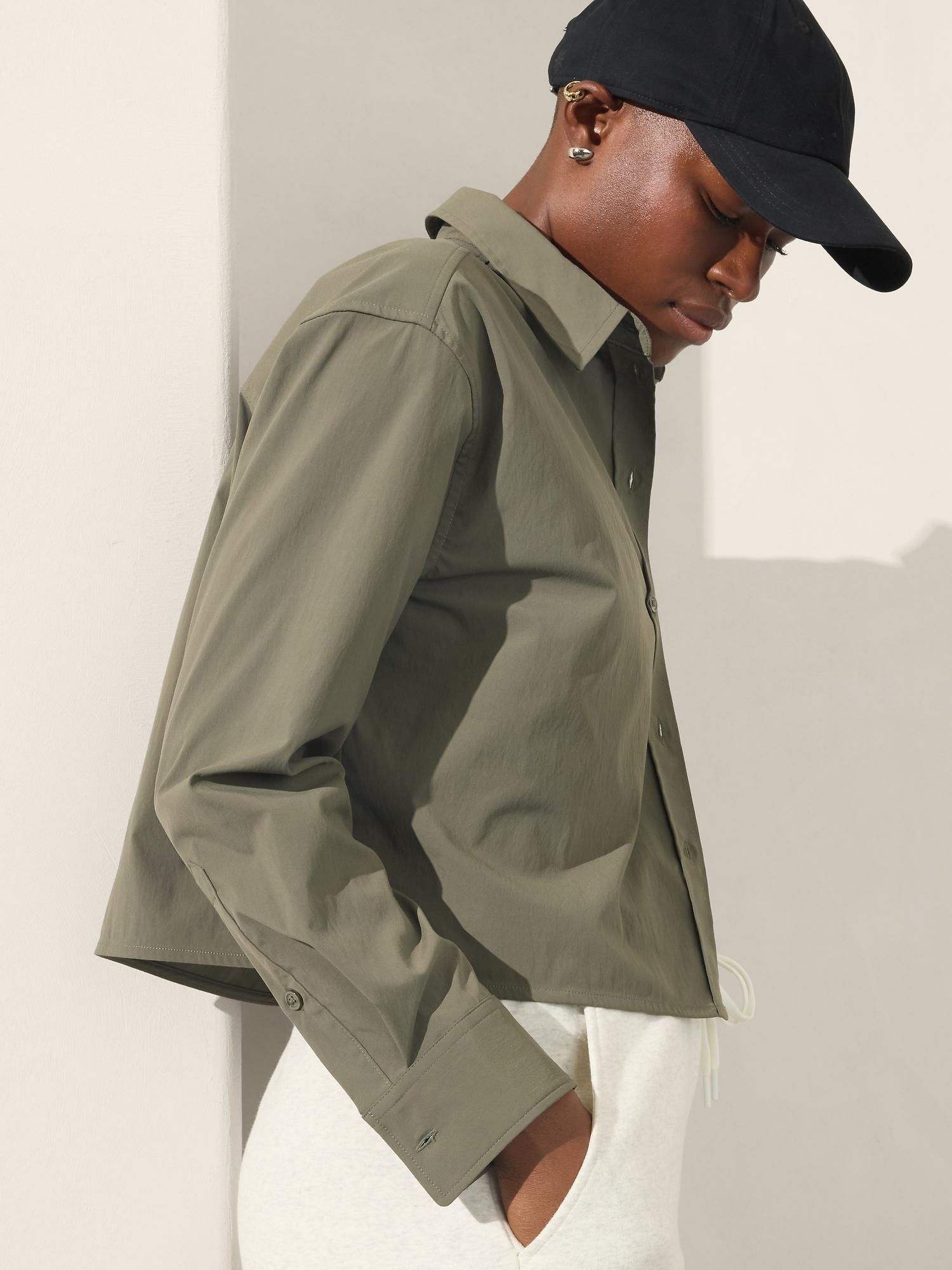 Midday Cropped Shirt Product Image