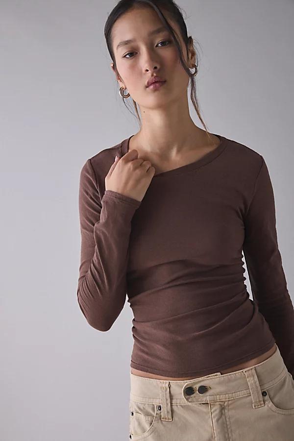 BDG Long Sleeve Spill The Tee Womens at Urban Outfitters Product Image