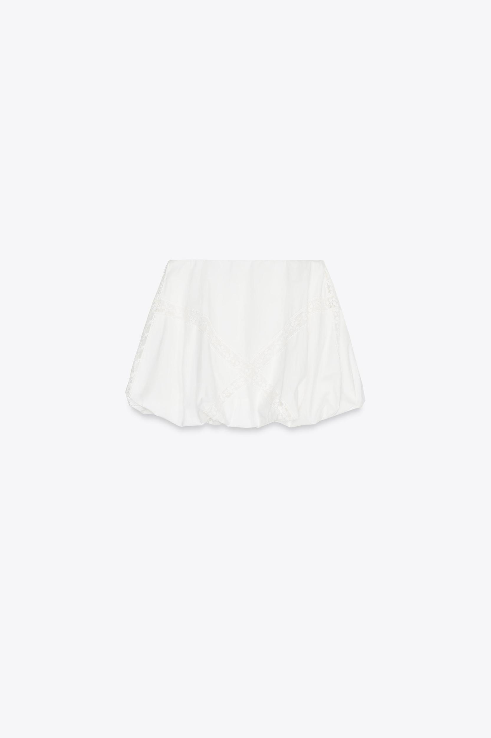 EMBROIDERED MINI SKIRT Product Image