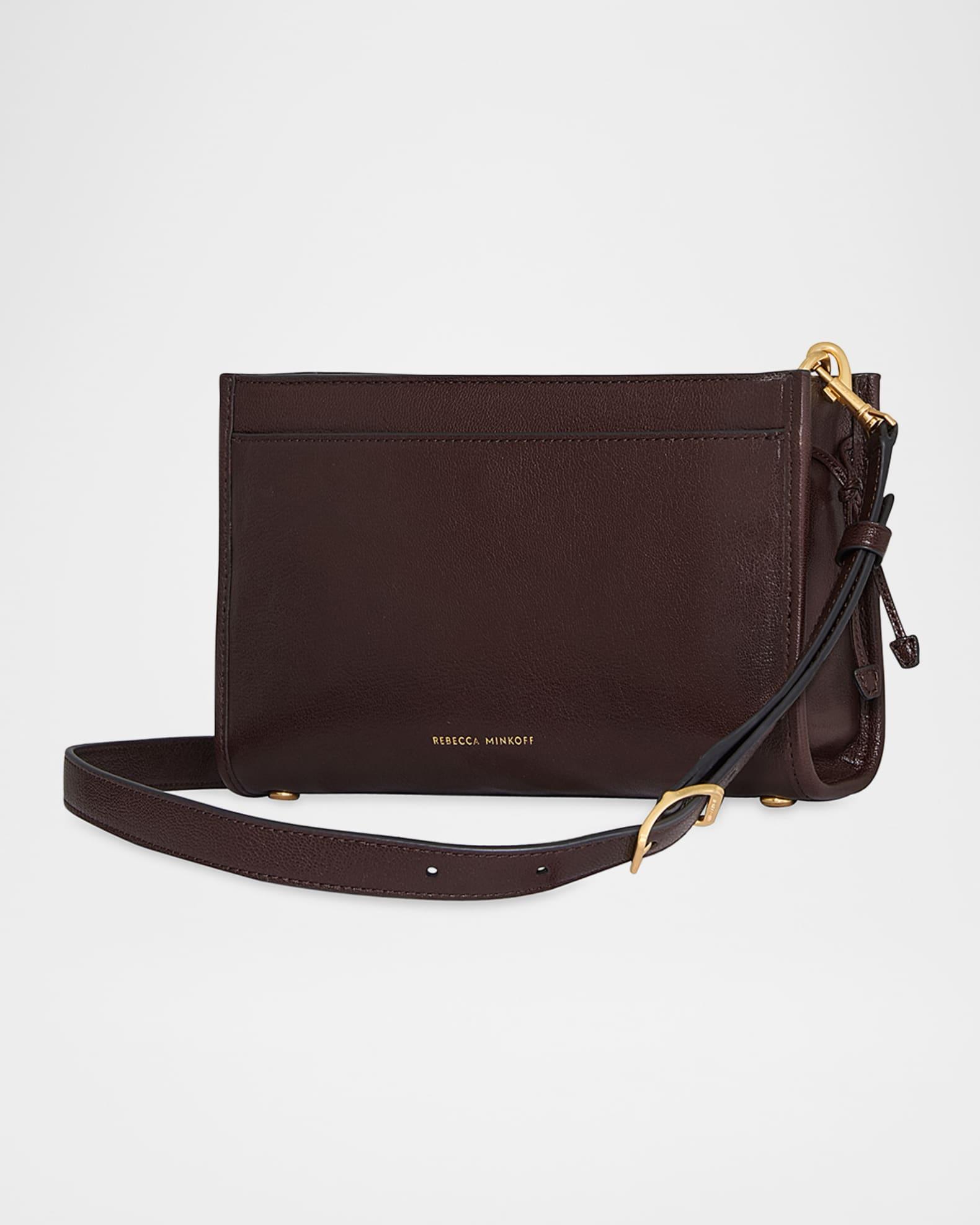 Crosby Leather Strap-Embellished Crossbody Bag Product Image