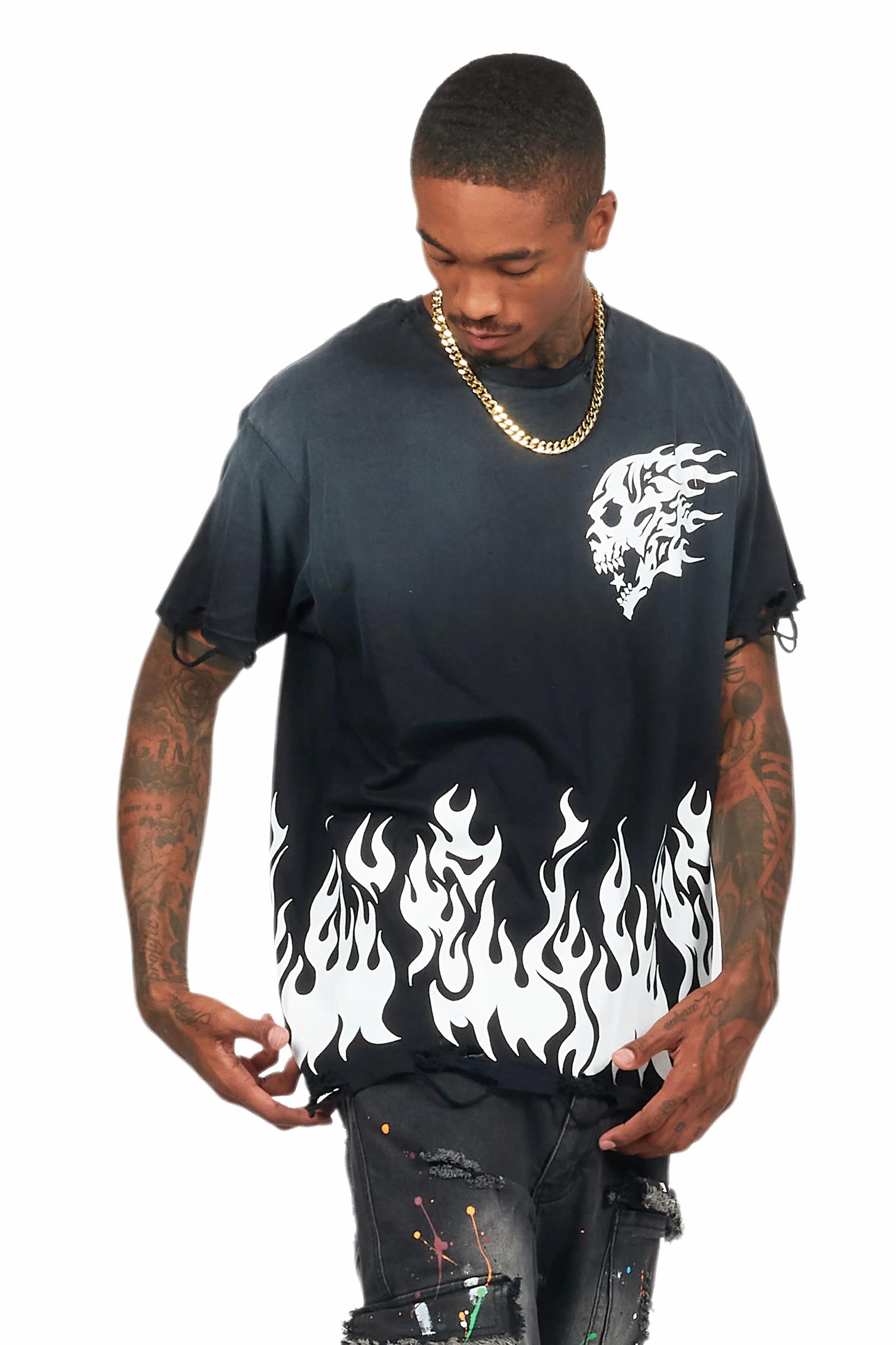 Arais Black Oversized T-Shirt Female Product Image