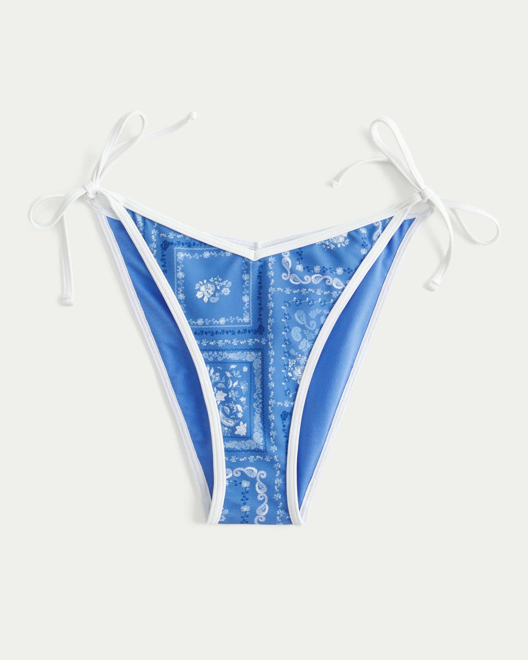 Pop Color Side-Tie Cheeky Bikini Bottom Product Image